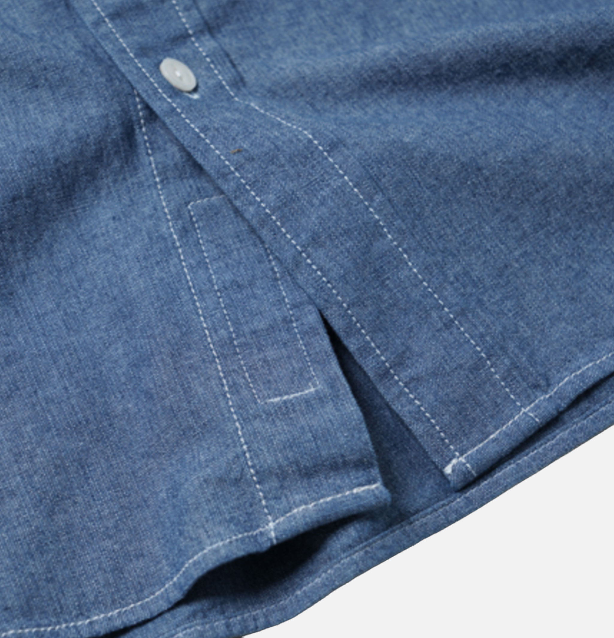 Frizmworks Cigarette Chambray Blue Shirt