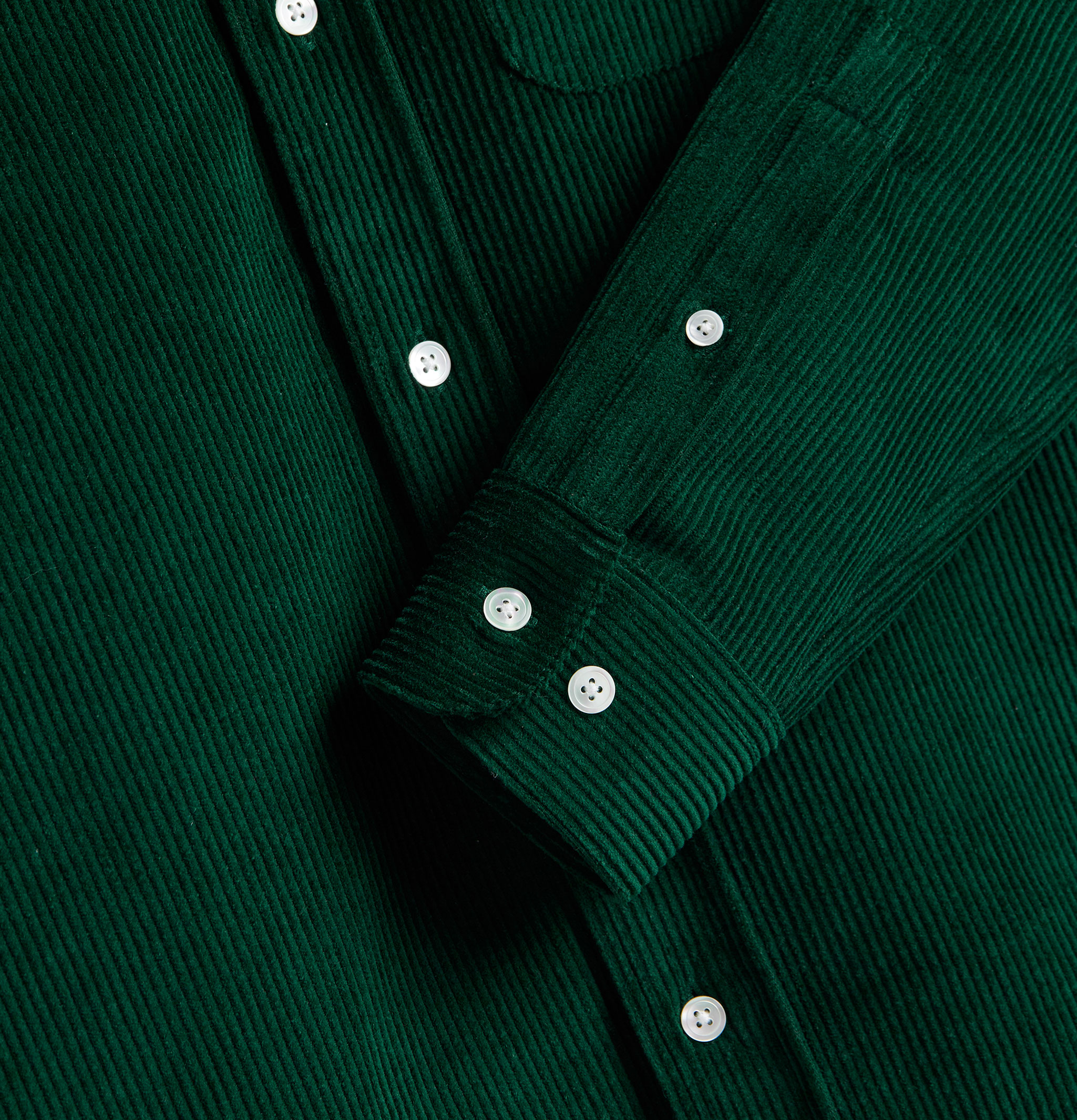 Portuguese Flannel Lobo Green Shirt