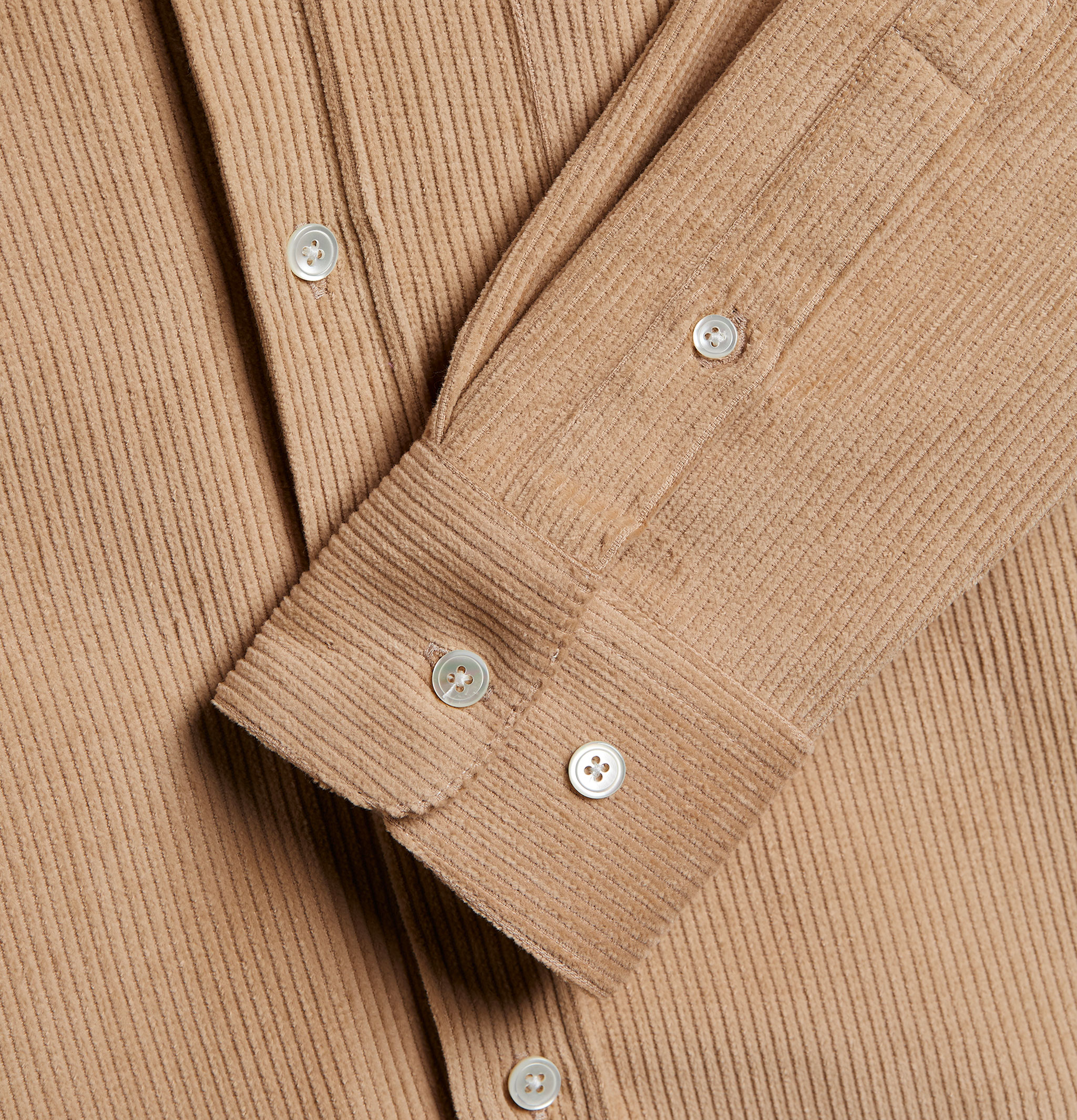 Portuguese Flannel Chemise Lobo Beige