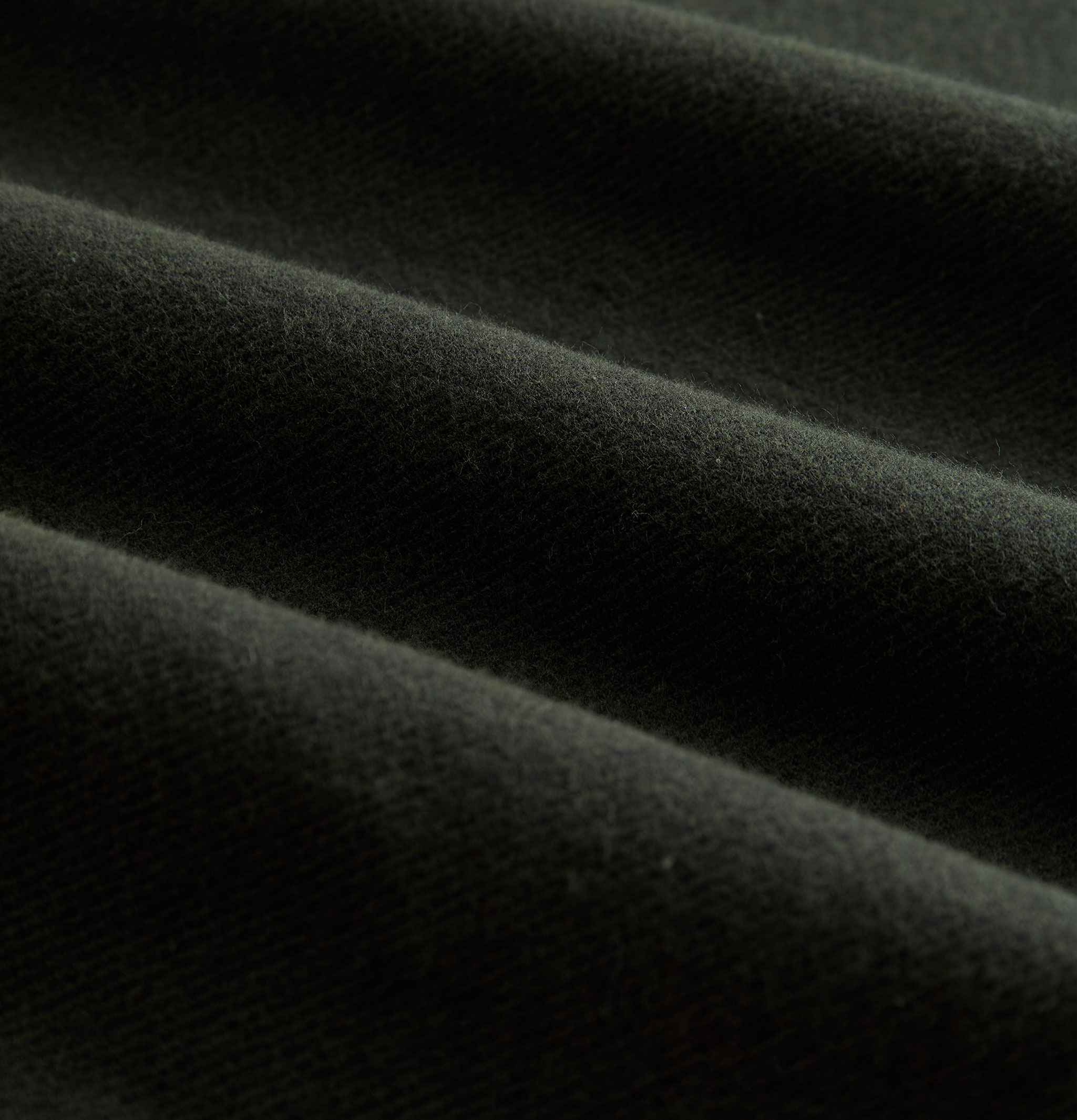 Portuguese Flannel Teca Forest Green Shirt