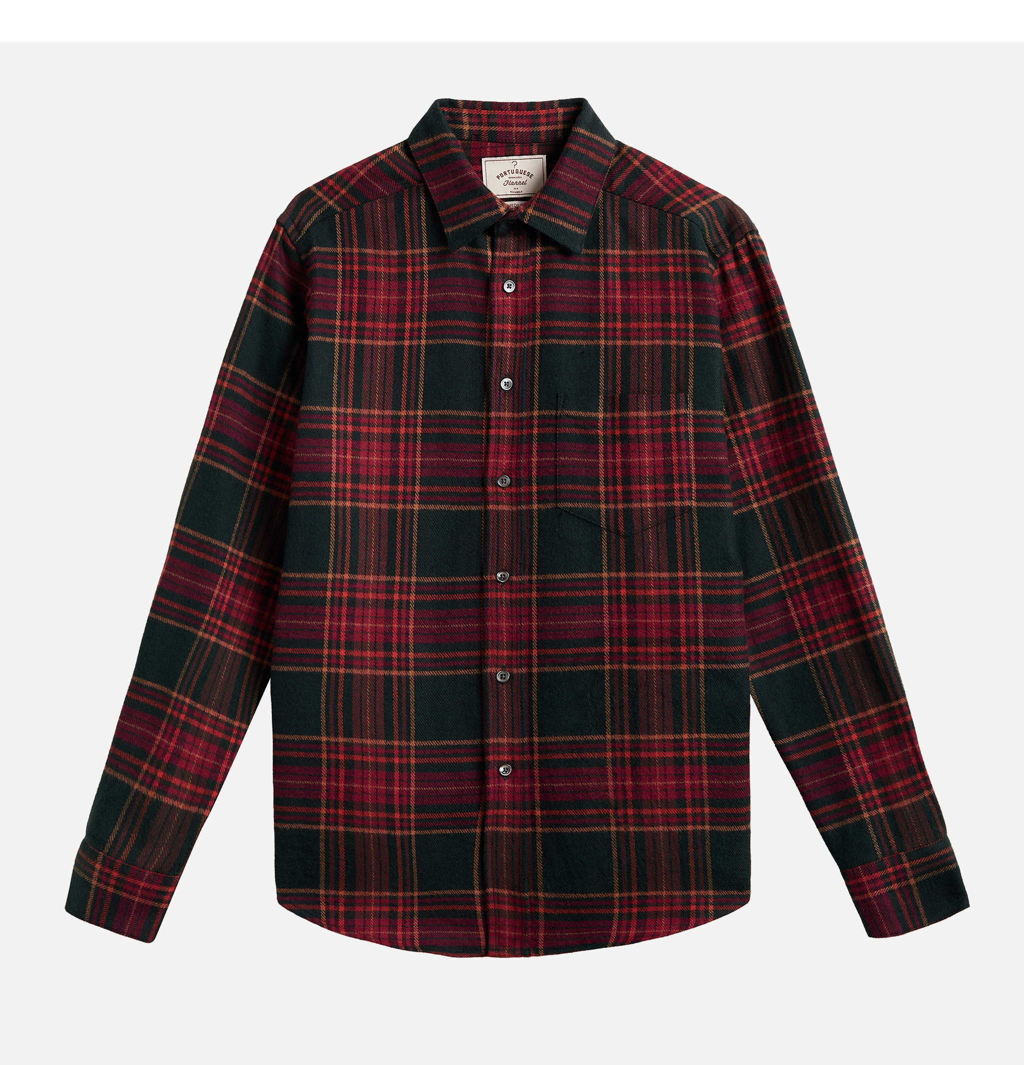 Portuguese Flannel Chemise Bravio Rouge