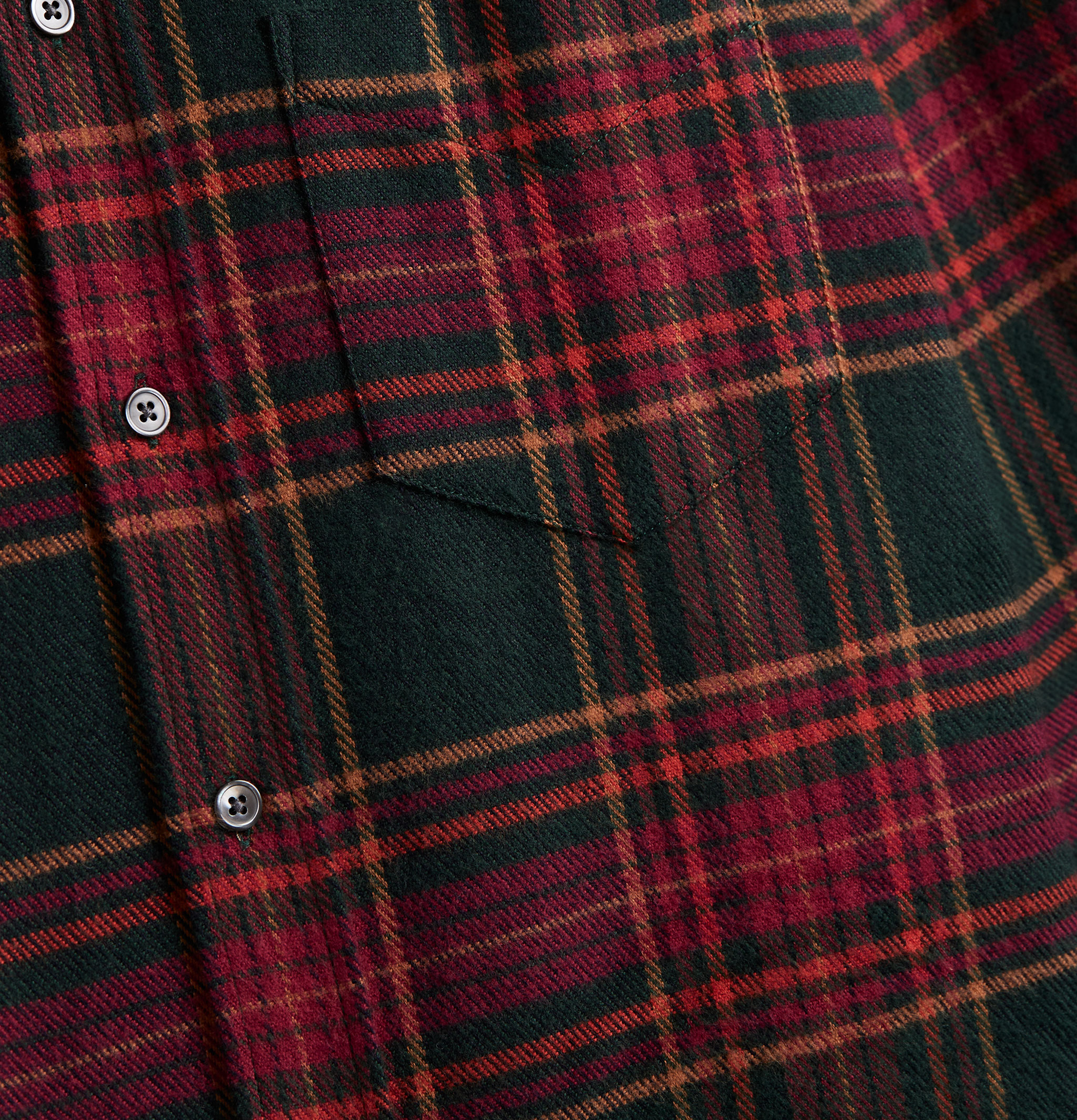 Portuguese Flannel Chemise Bravio Rouge