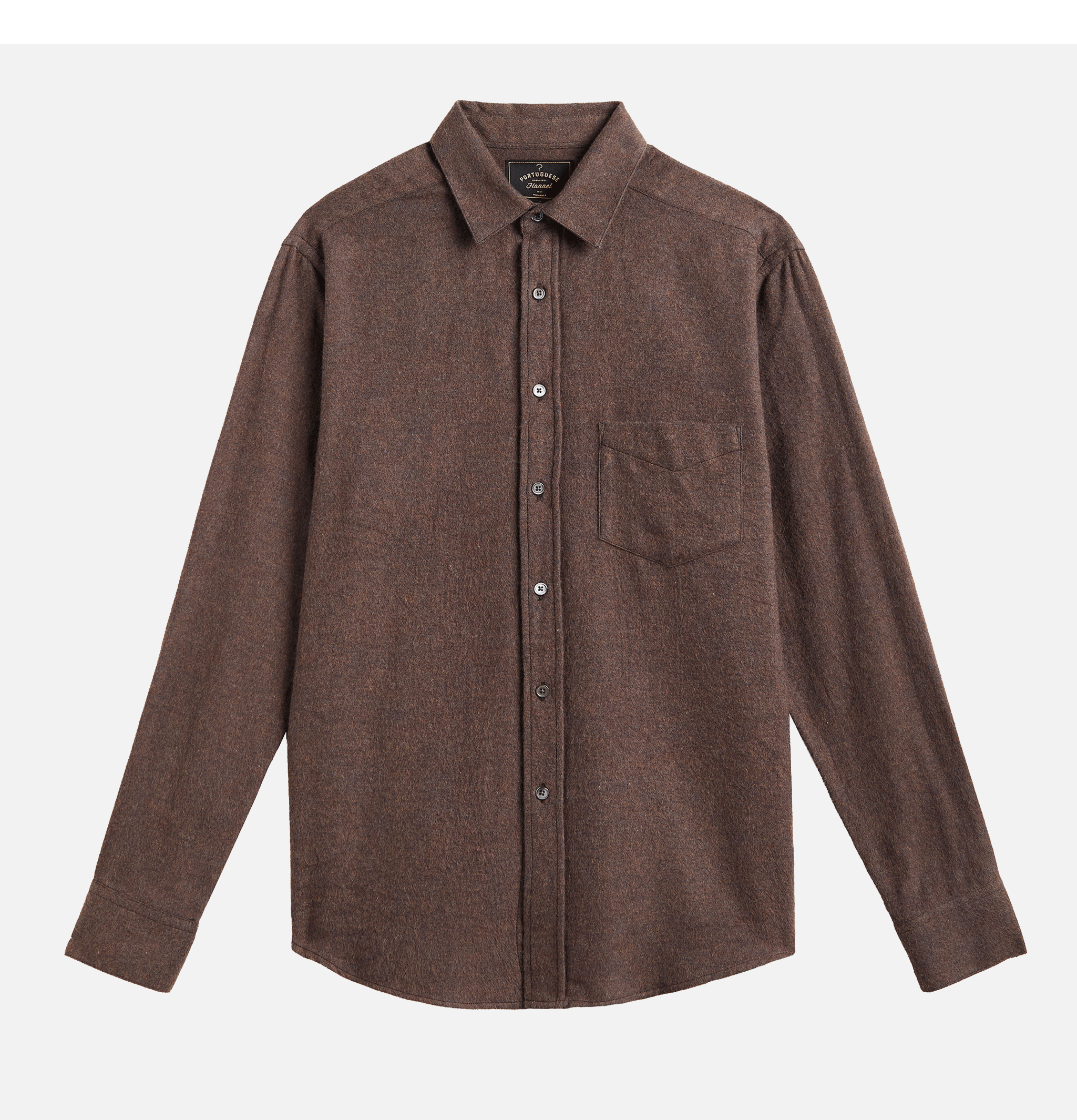 Portuguese Flannel Suavis Brown Shirt