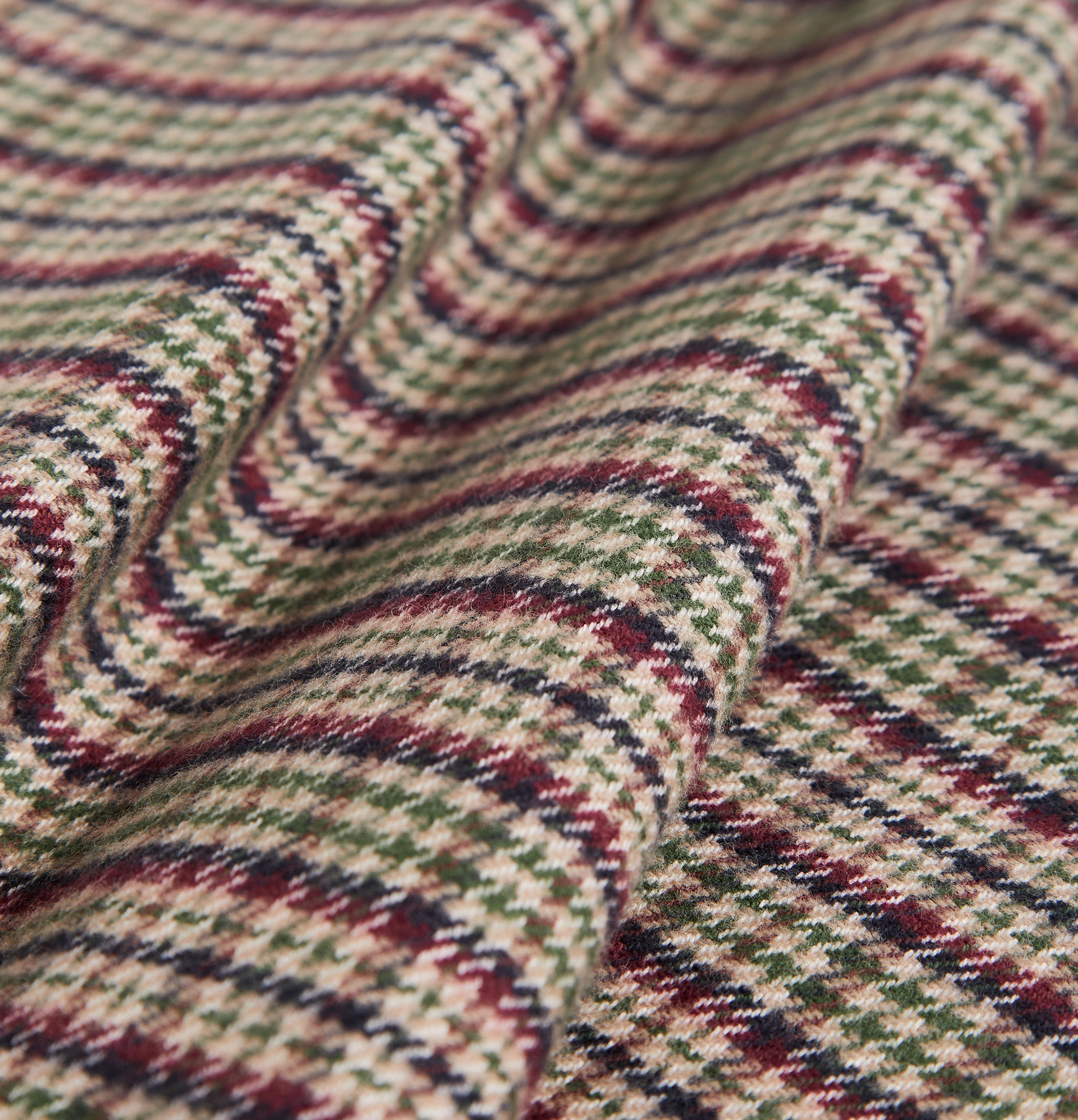 Portuguese Flannel Chemise Feno Vert
