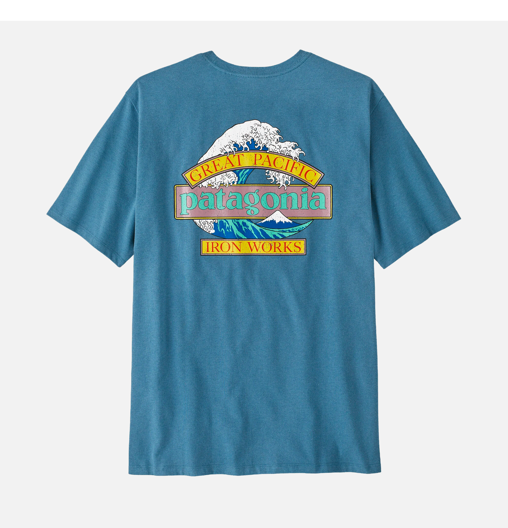 M's Great Waves Responsibili-Tee® Shore Blue