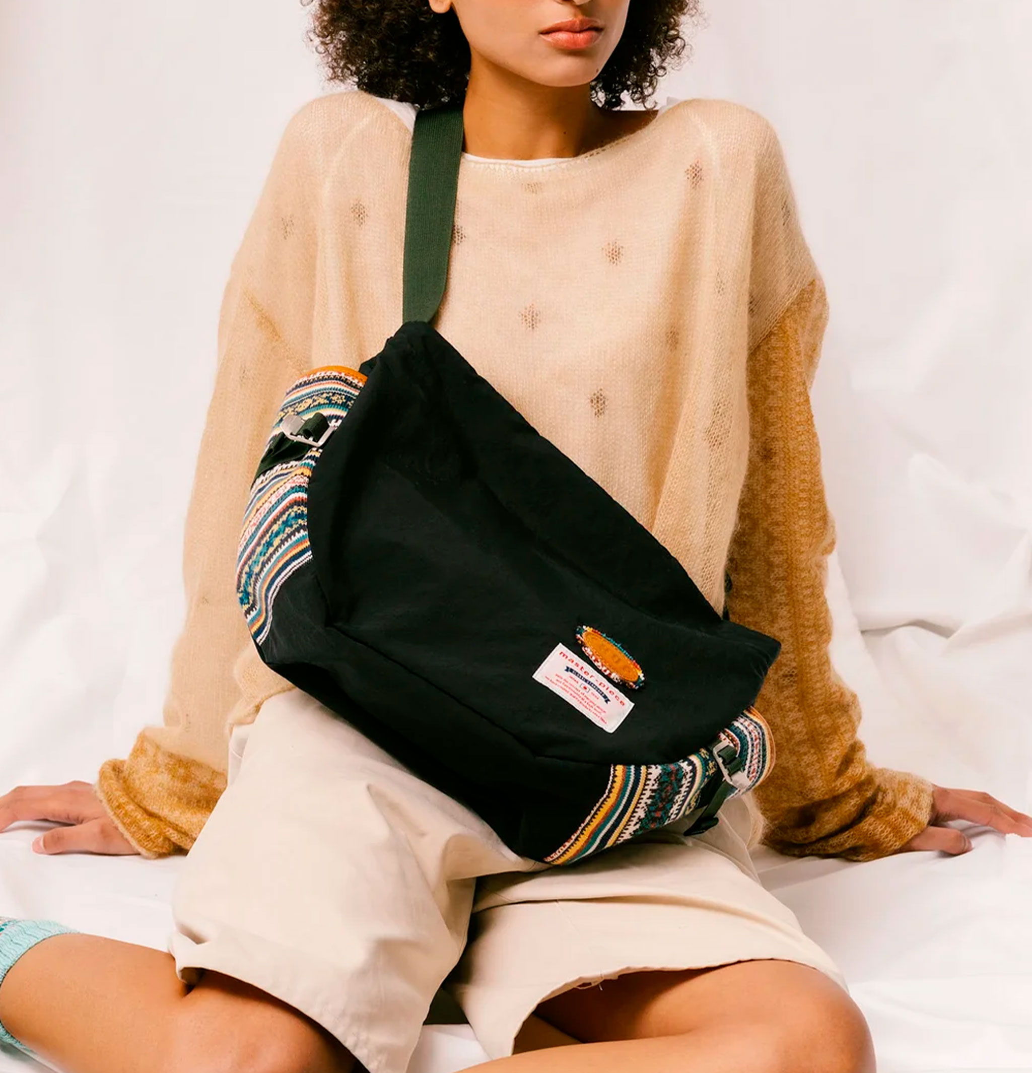 Sac à Bandoulière CHUP x Master-piece Noir
