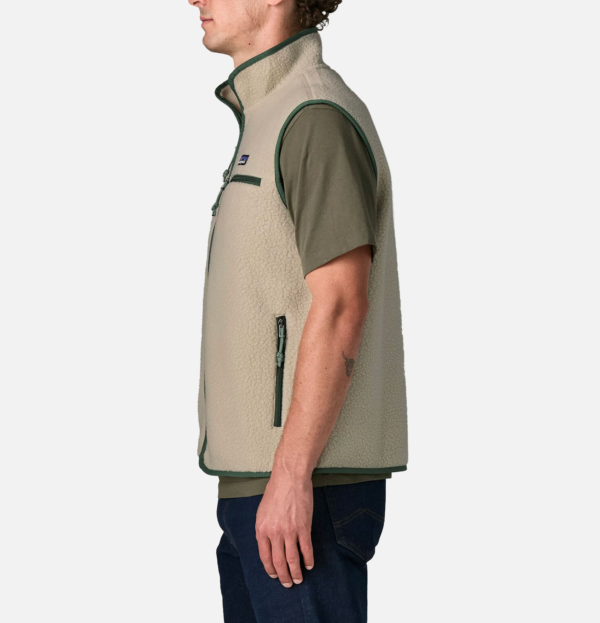 Patagonia Men's Retro Pile Fleece Pelican Canopy Jacket