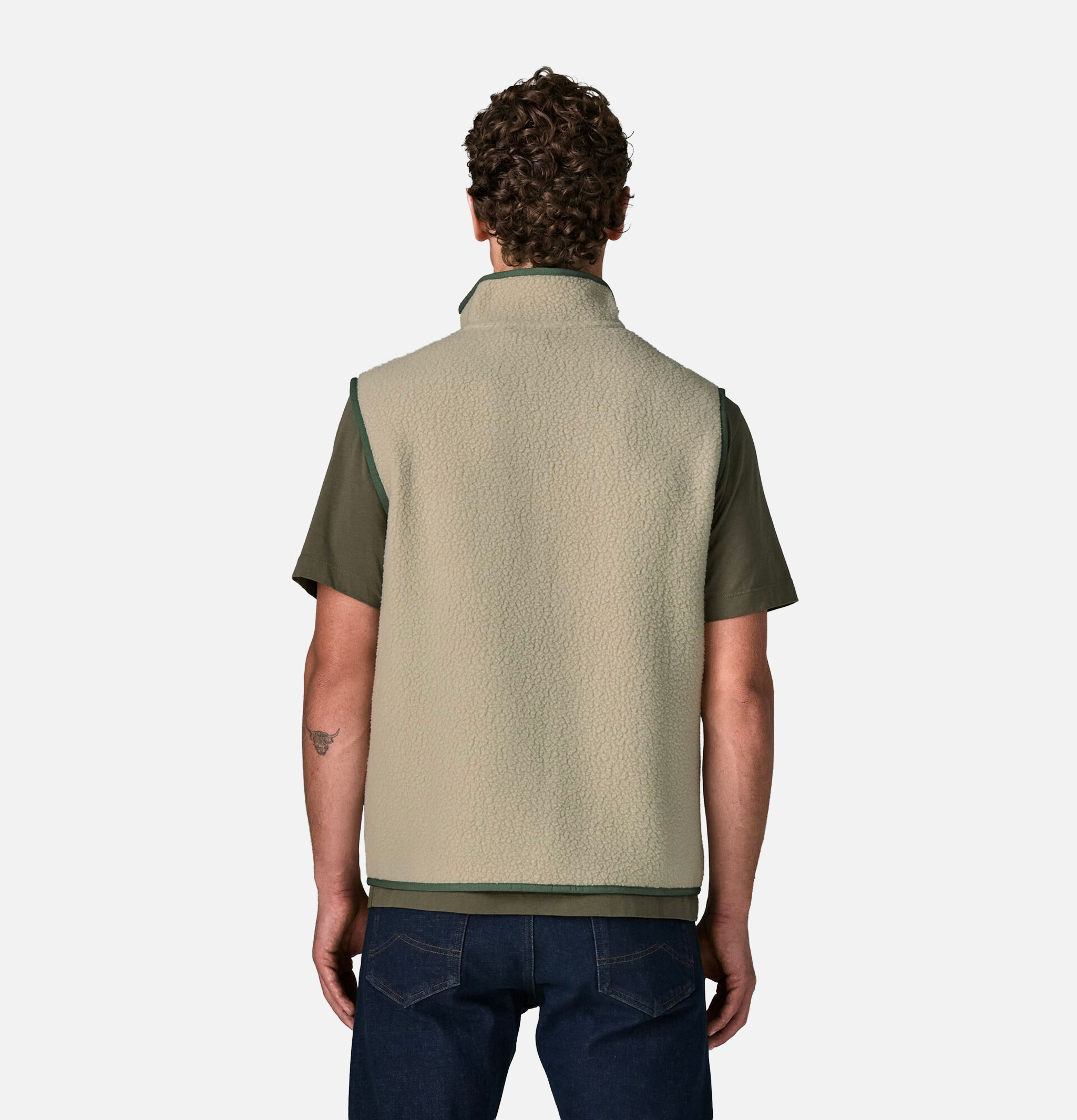 Patagonia Men's Retro Pile Fleece Pelican Canopy Jacket