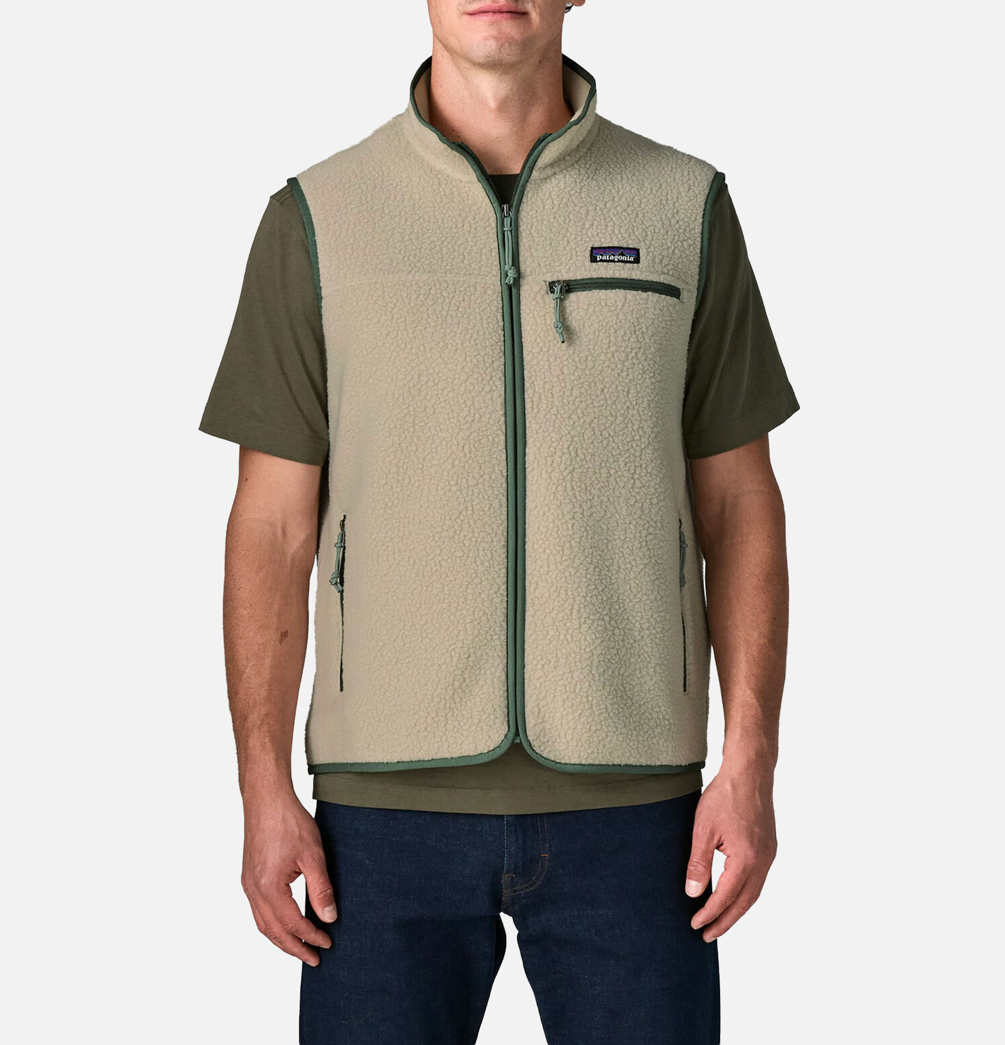 Patagonia Men's Retro Pile Fleece Pelican Canopy Jacket