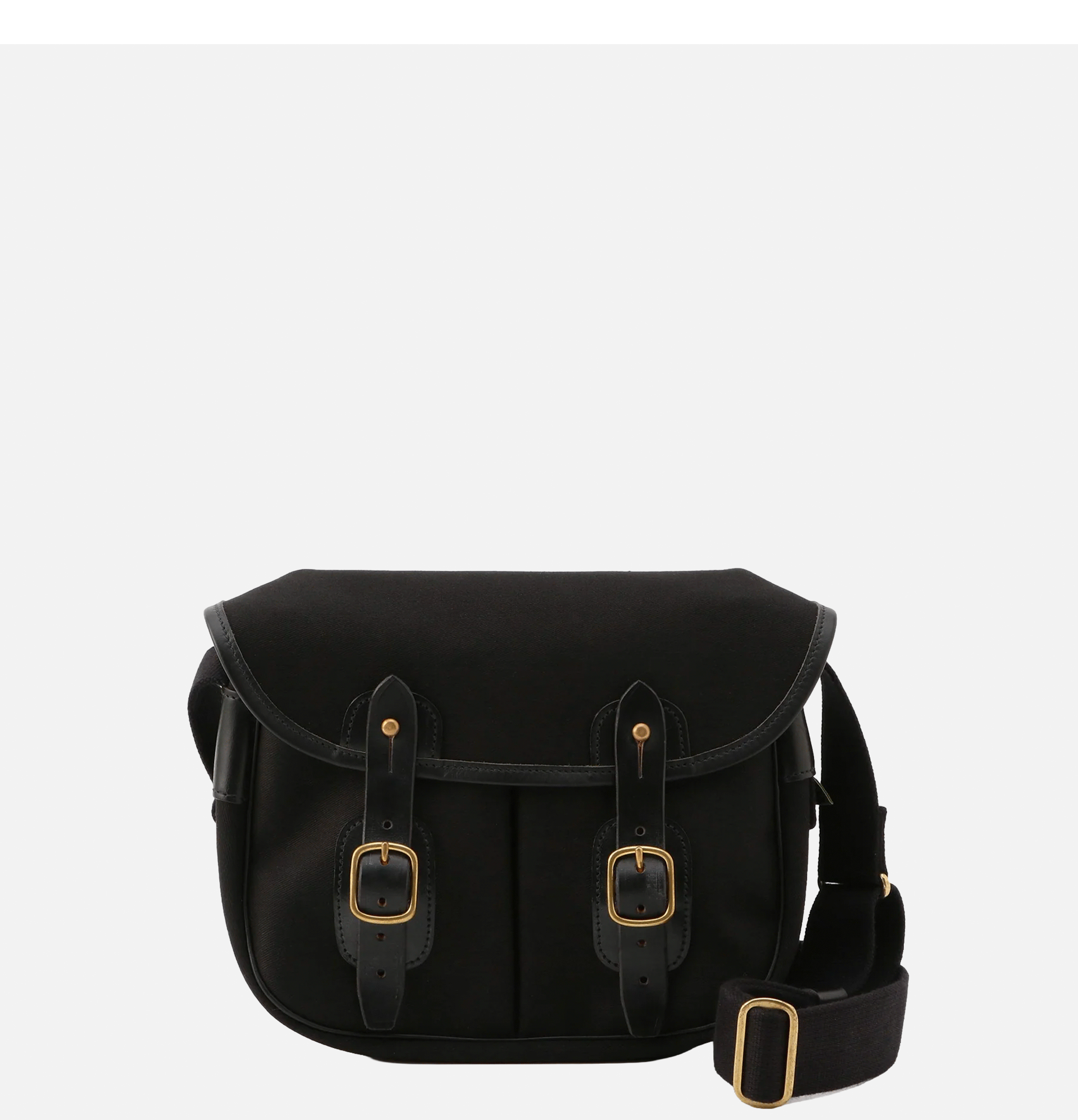 Brady Bags Norfolk Trout Canvas Black.