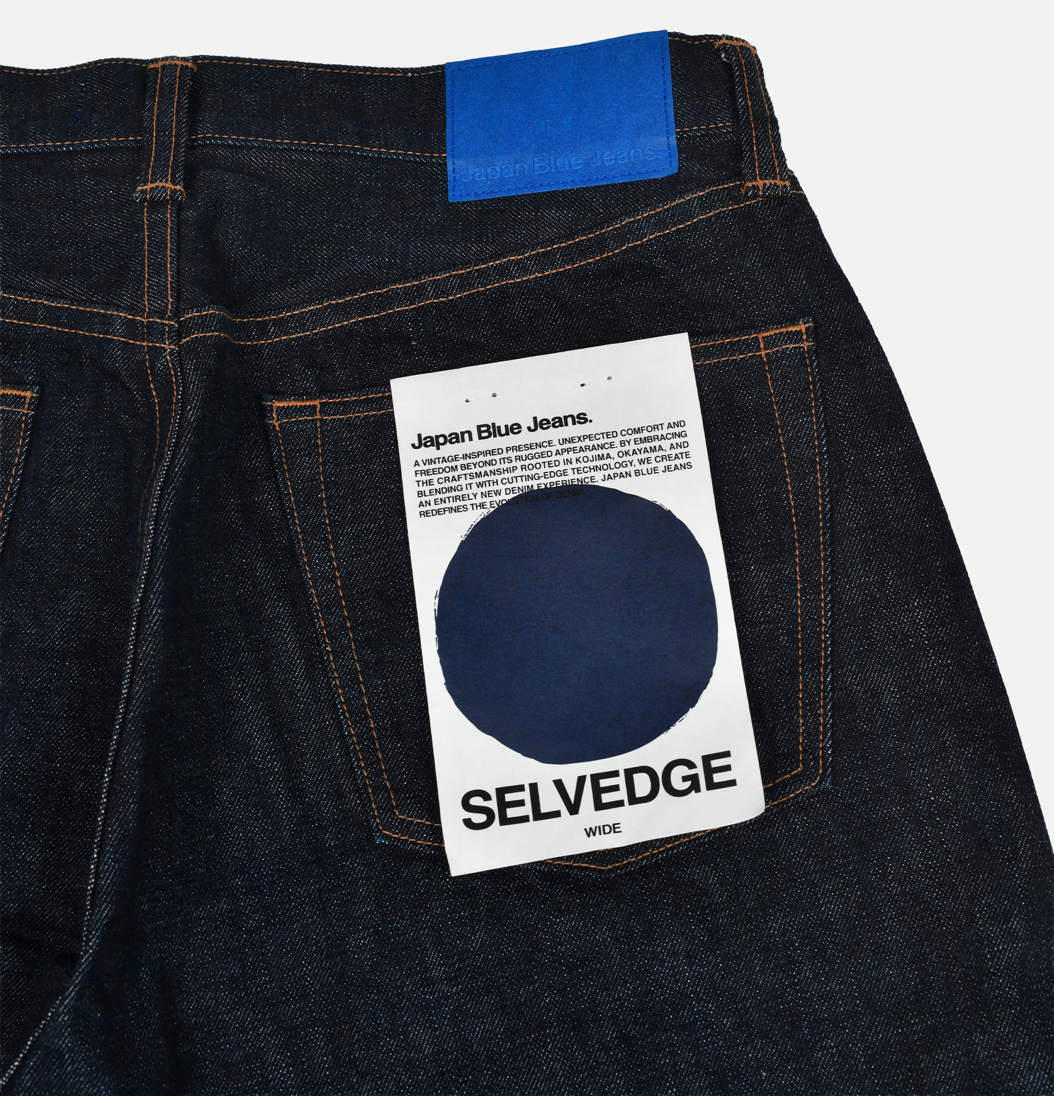 Japan Blue Jeans Wide Jeans 16oz Rinsed