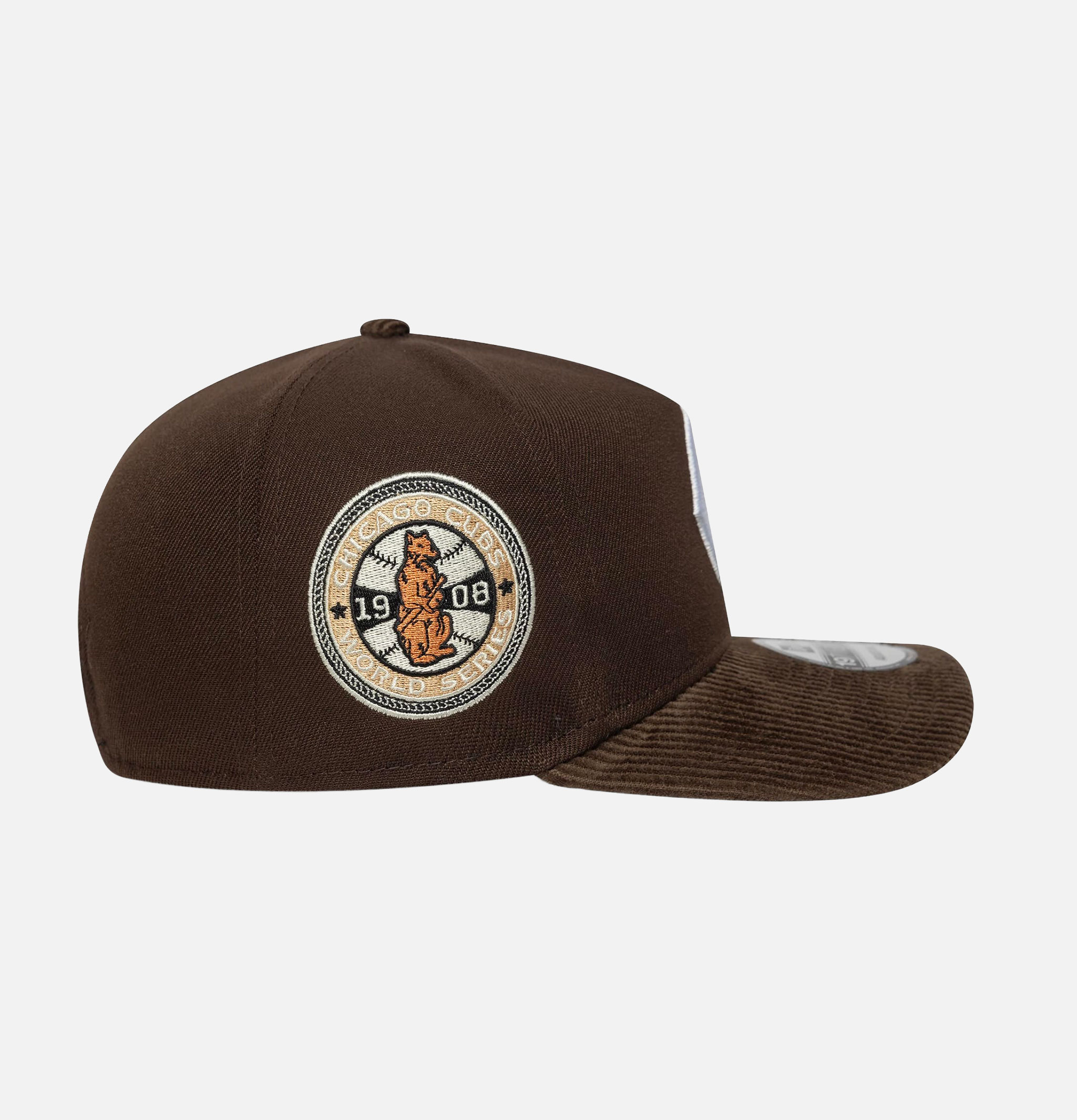New Era 19TWENTY Casquette Cord Chicago Cubs MLB Marron