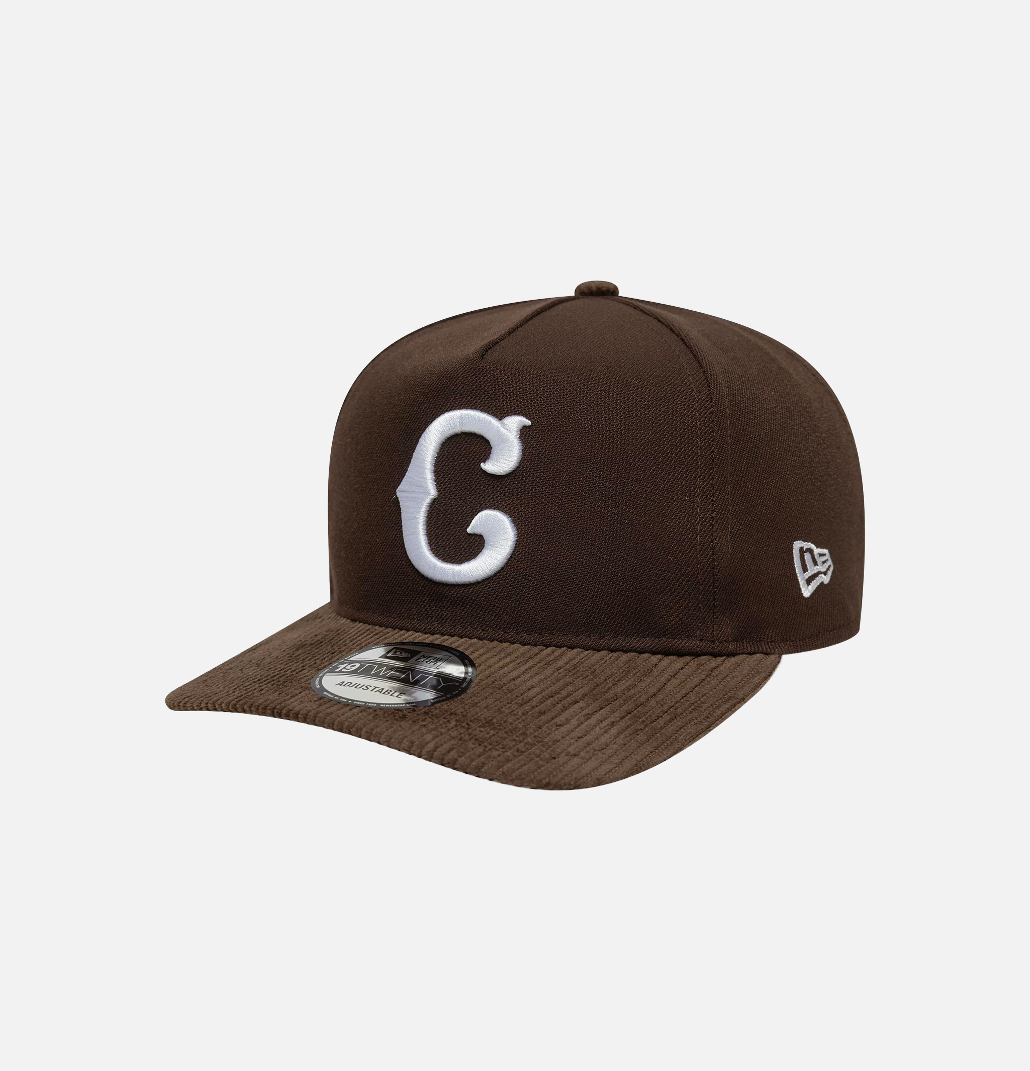 New Era 19TWENTY Casquette Cord Chicago Cubs MLB Marron