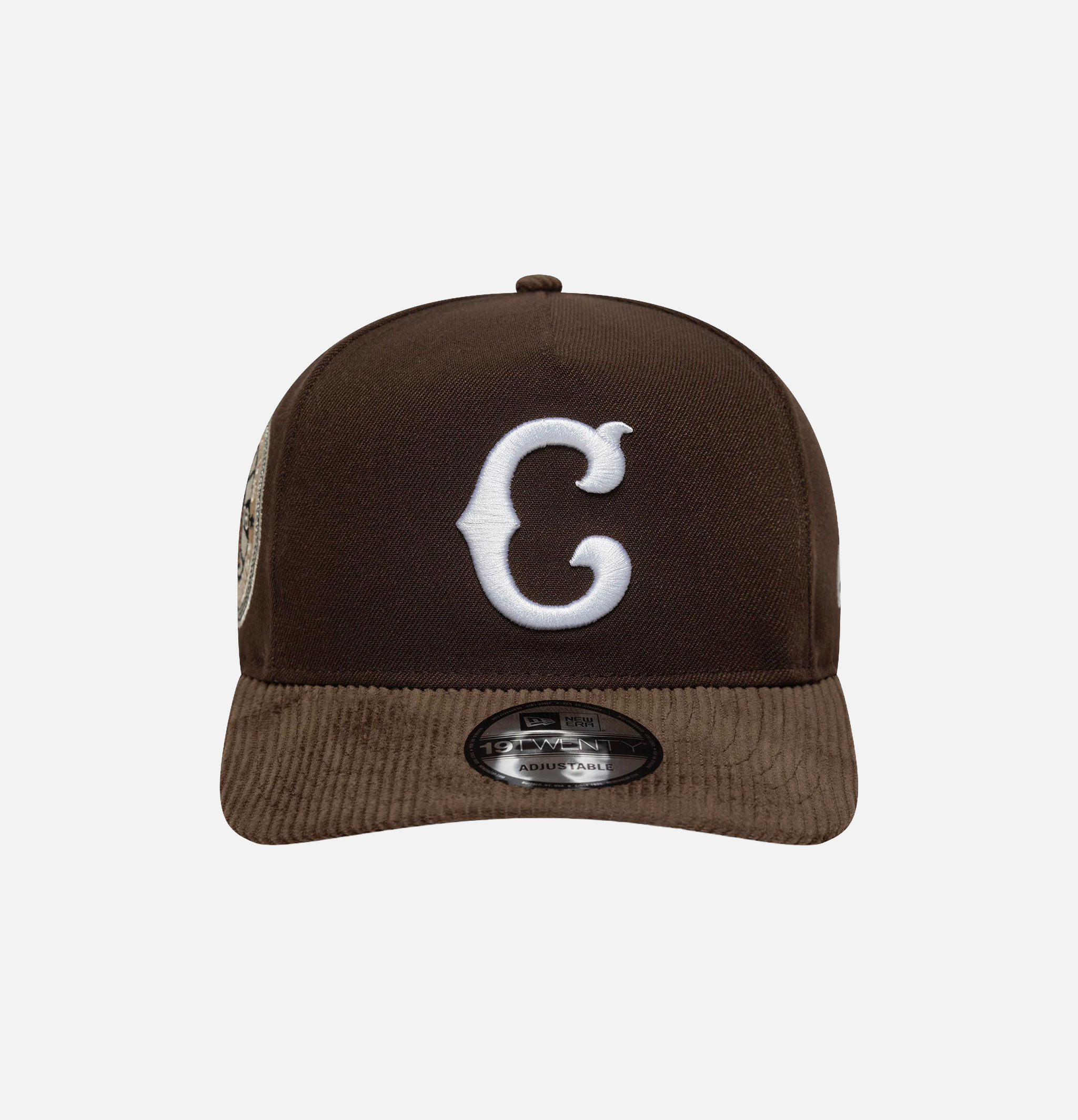 New Era 19TWENTY Casquette Cord Chicago Cubs MLB Marron