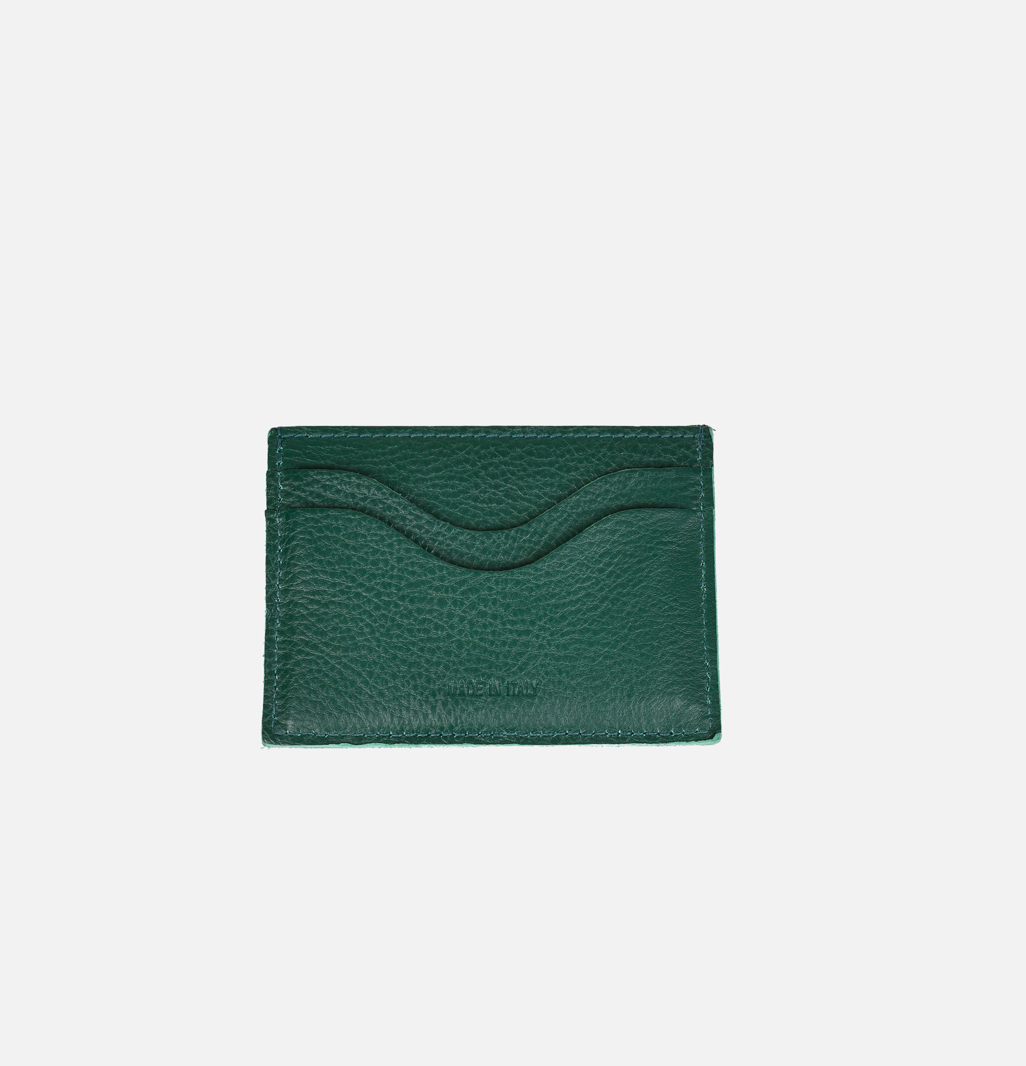 Il Bisonte Verde Oleandro Leather Card Holder