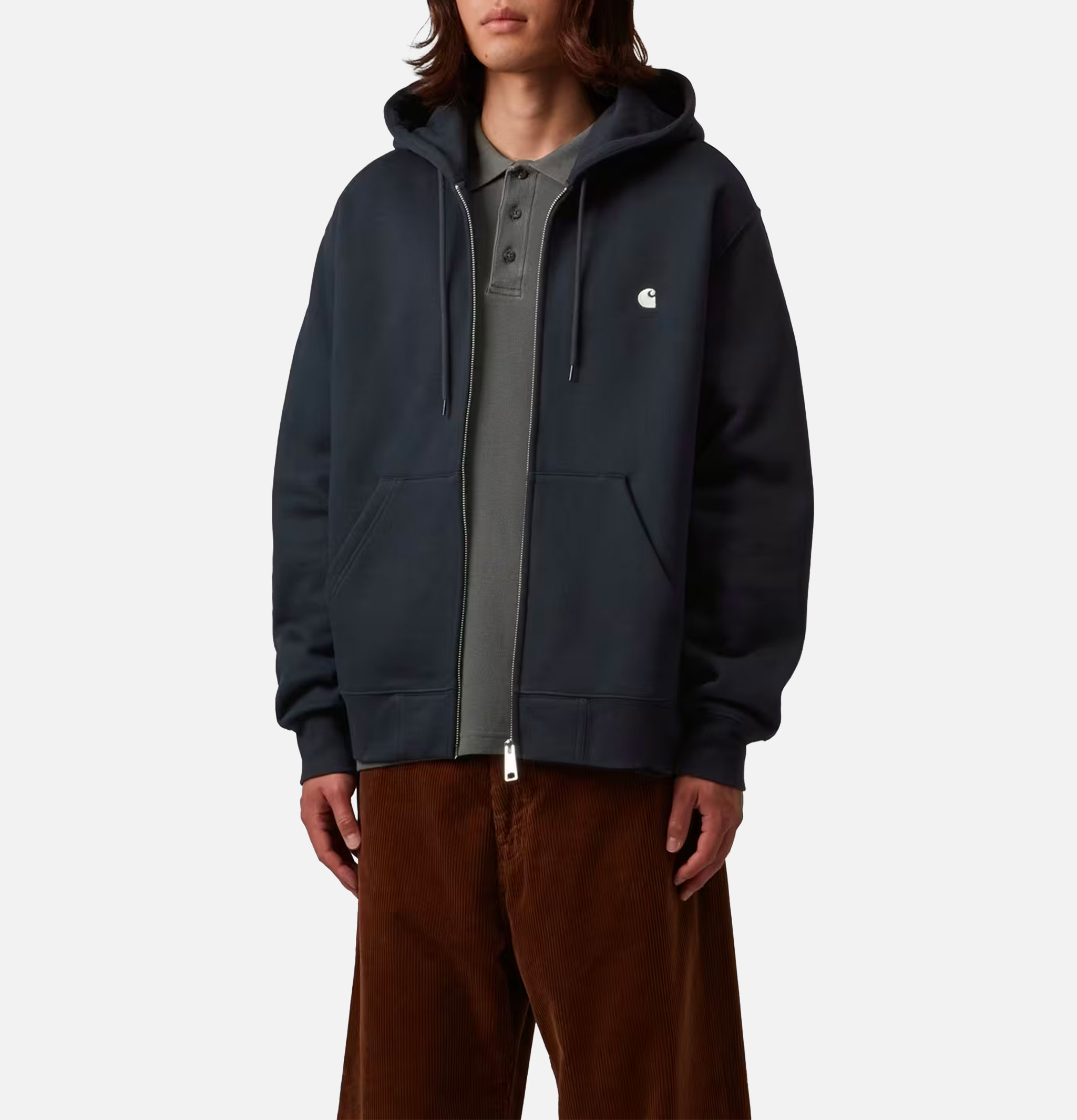 Carhartt WIP Sweat à Capuche Mack Dark Navy