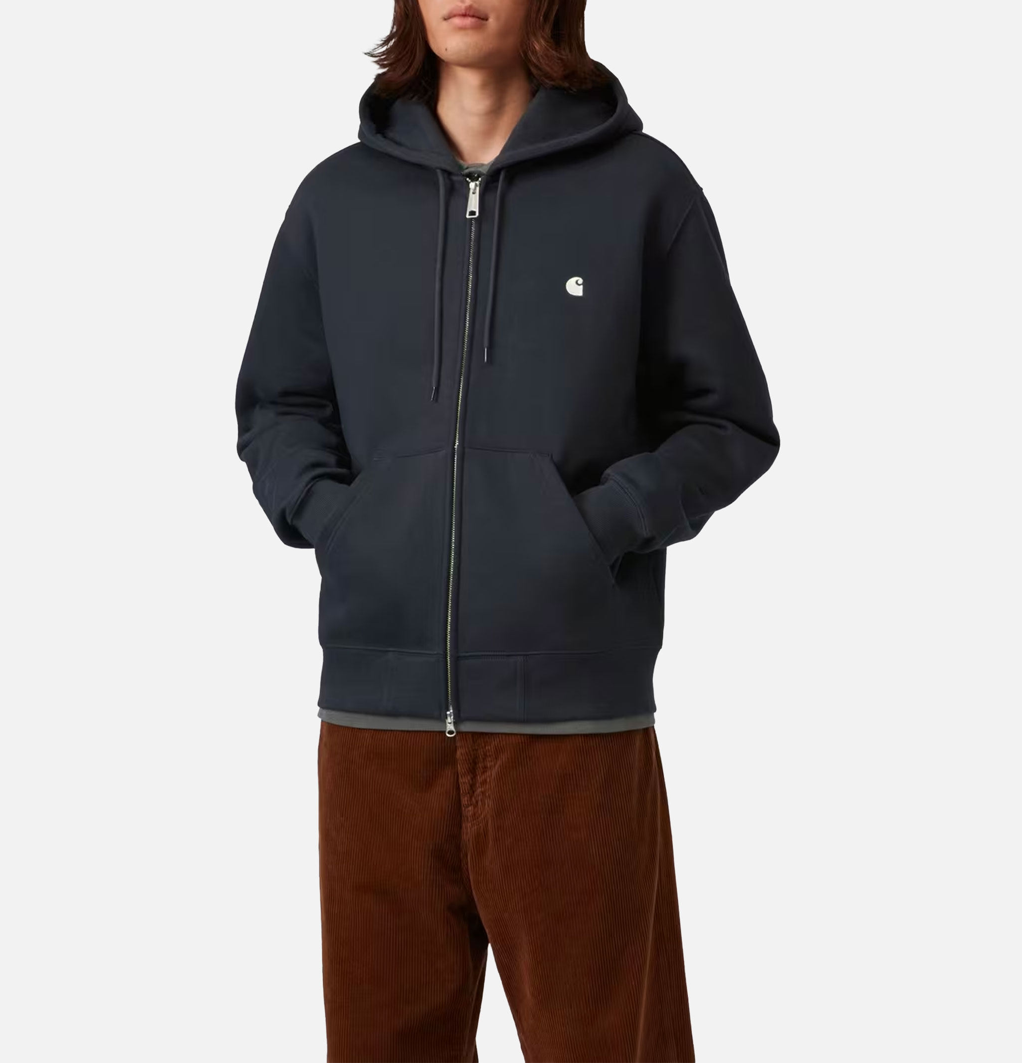 Carhartt WIP Sweat à Capuche Mack Dark Navy
