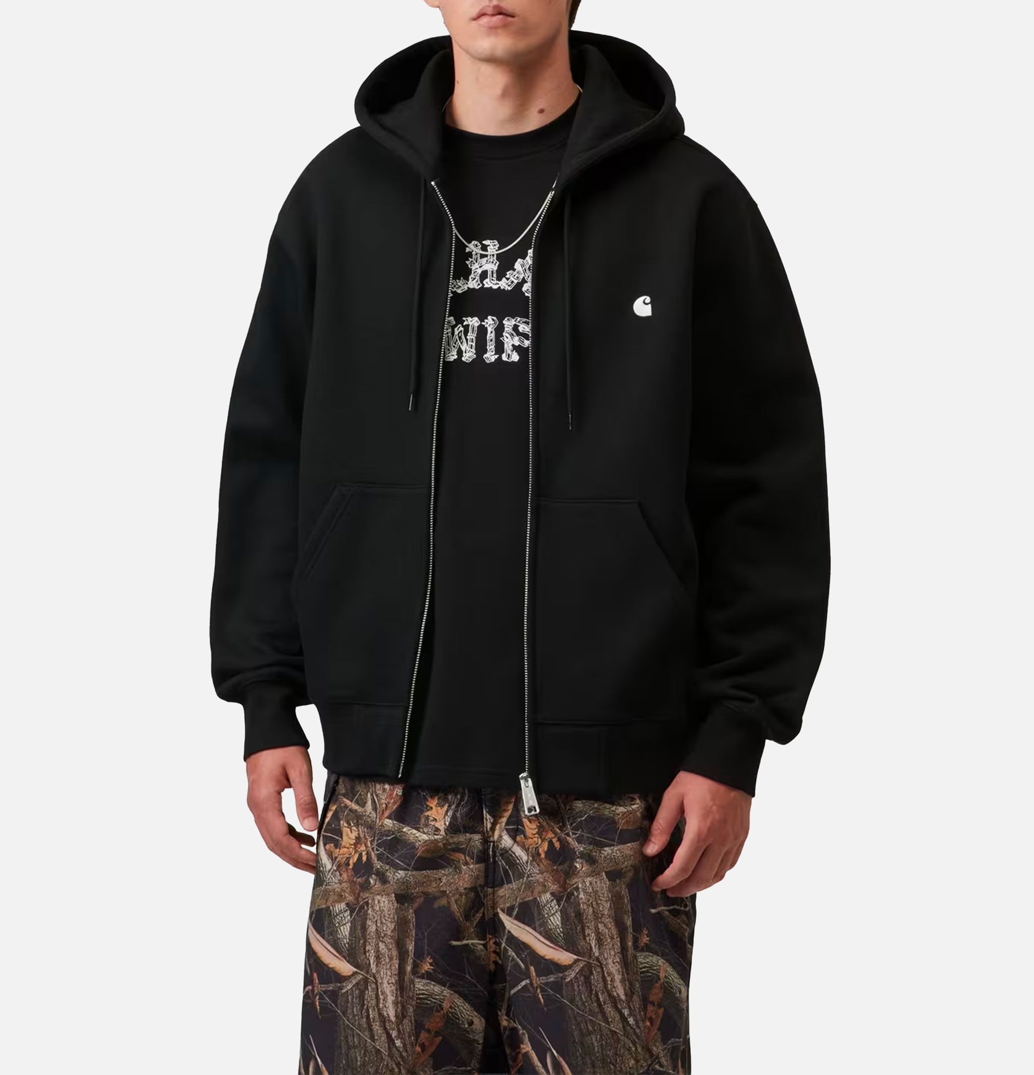 Carhartt WIP Hooded Mack Jacket Black