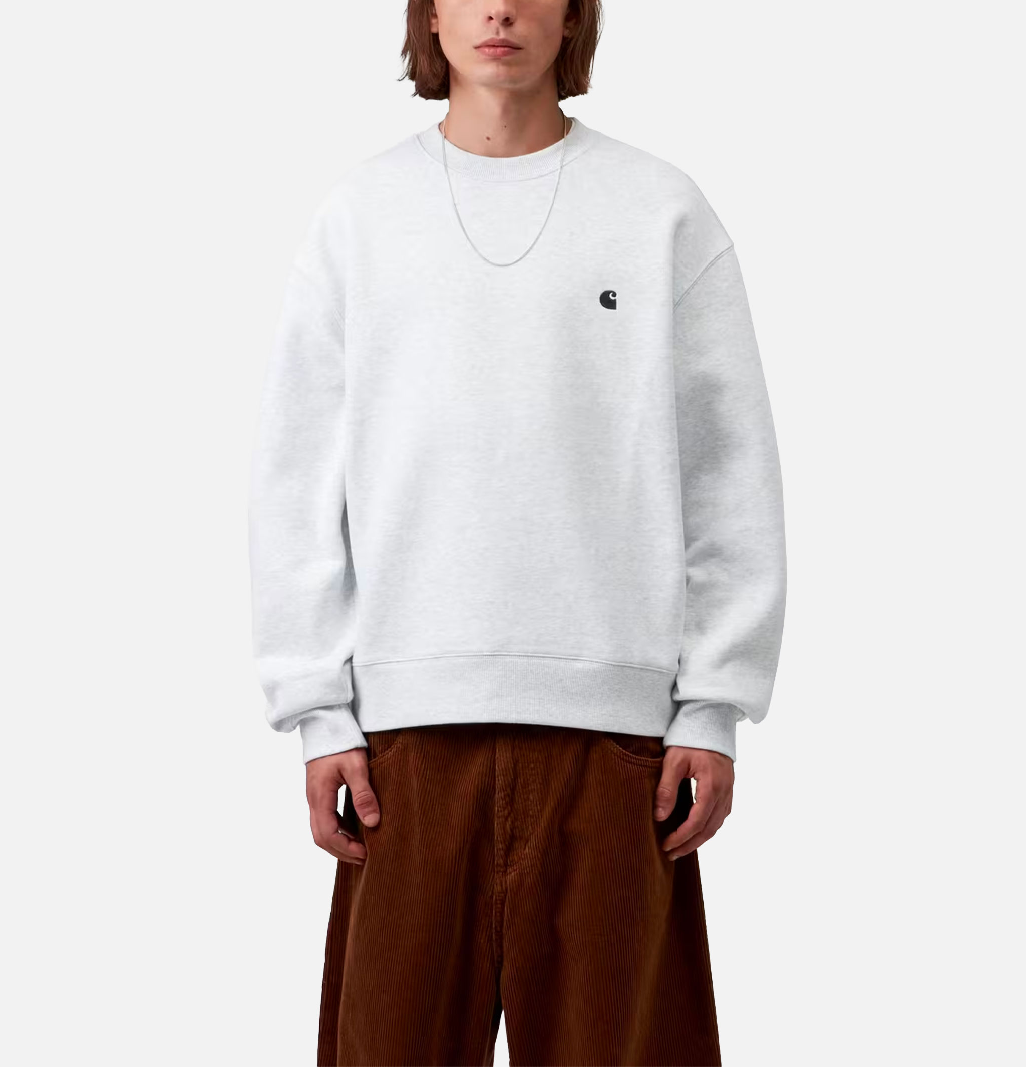 Carhartt WIP Mack Sweatshirt Ash Heather