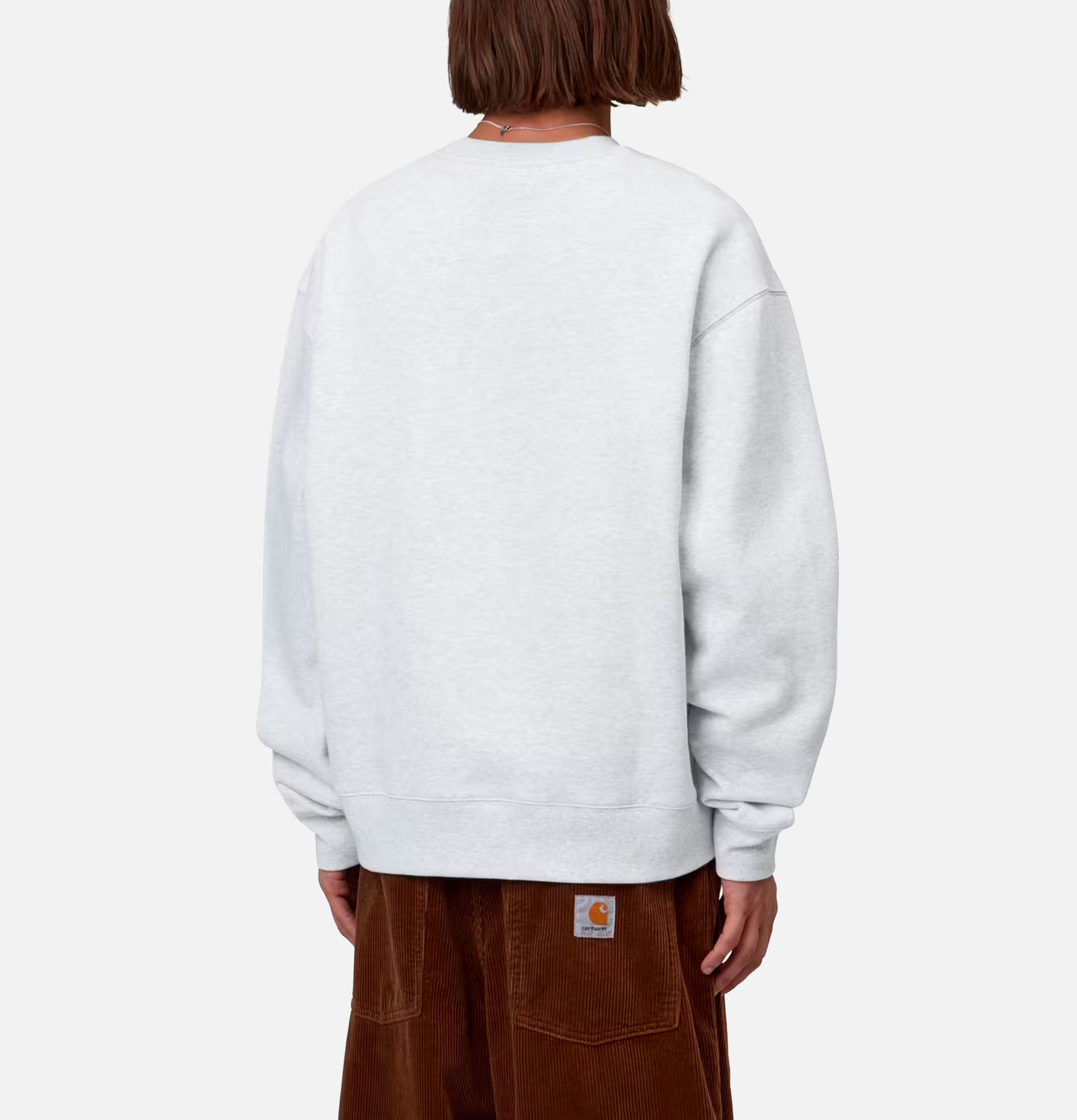 Carhartt WIP Mack Sweatshirt Ash Heather