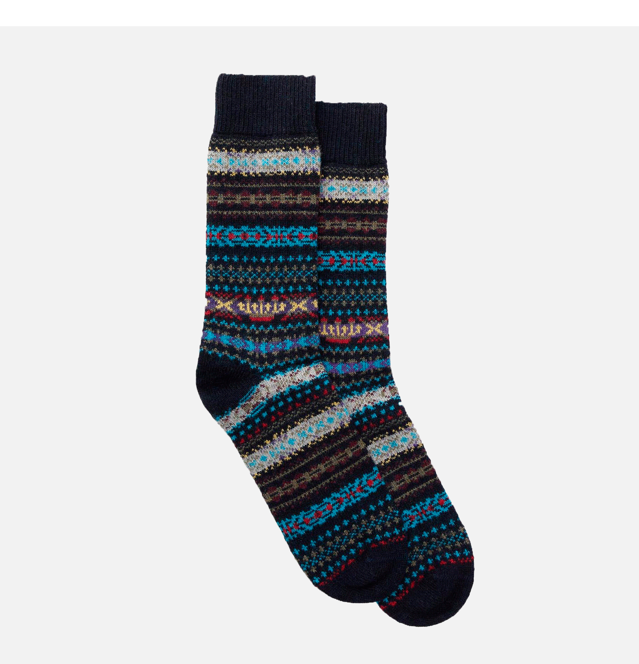 Barbour Boyd NY31 Navy Socks