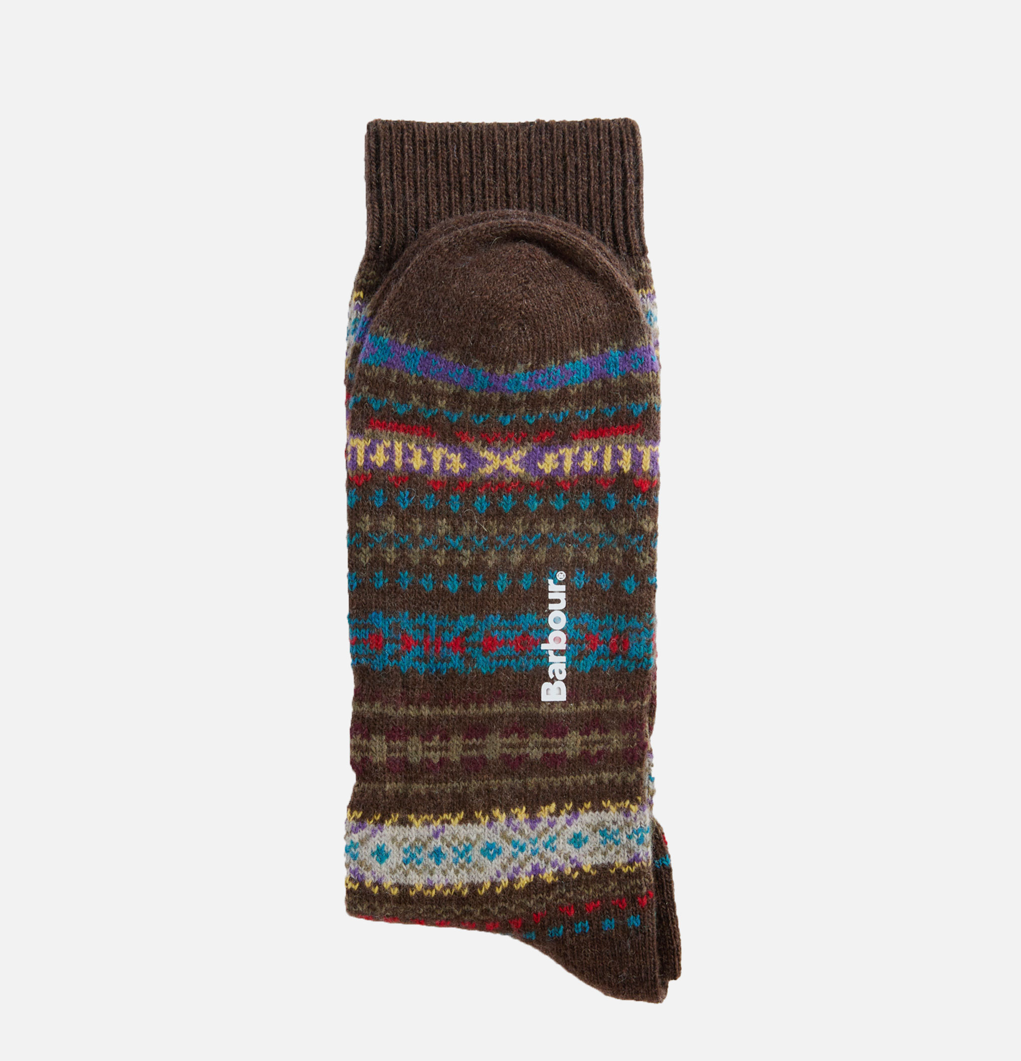 Barbour Chaussettes Boyd Chocolat