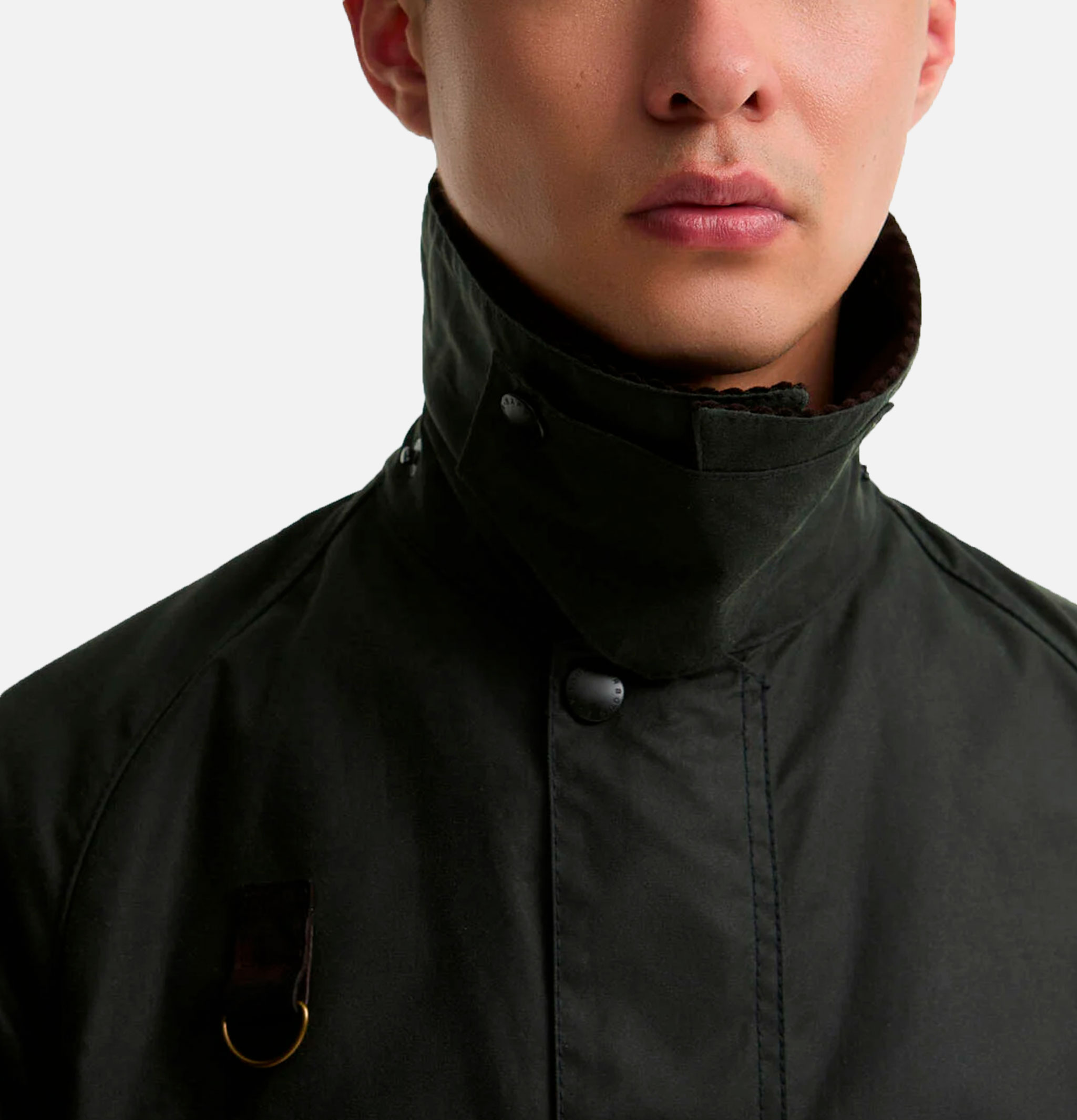 Barbour Veste cirée Long Spey Sage