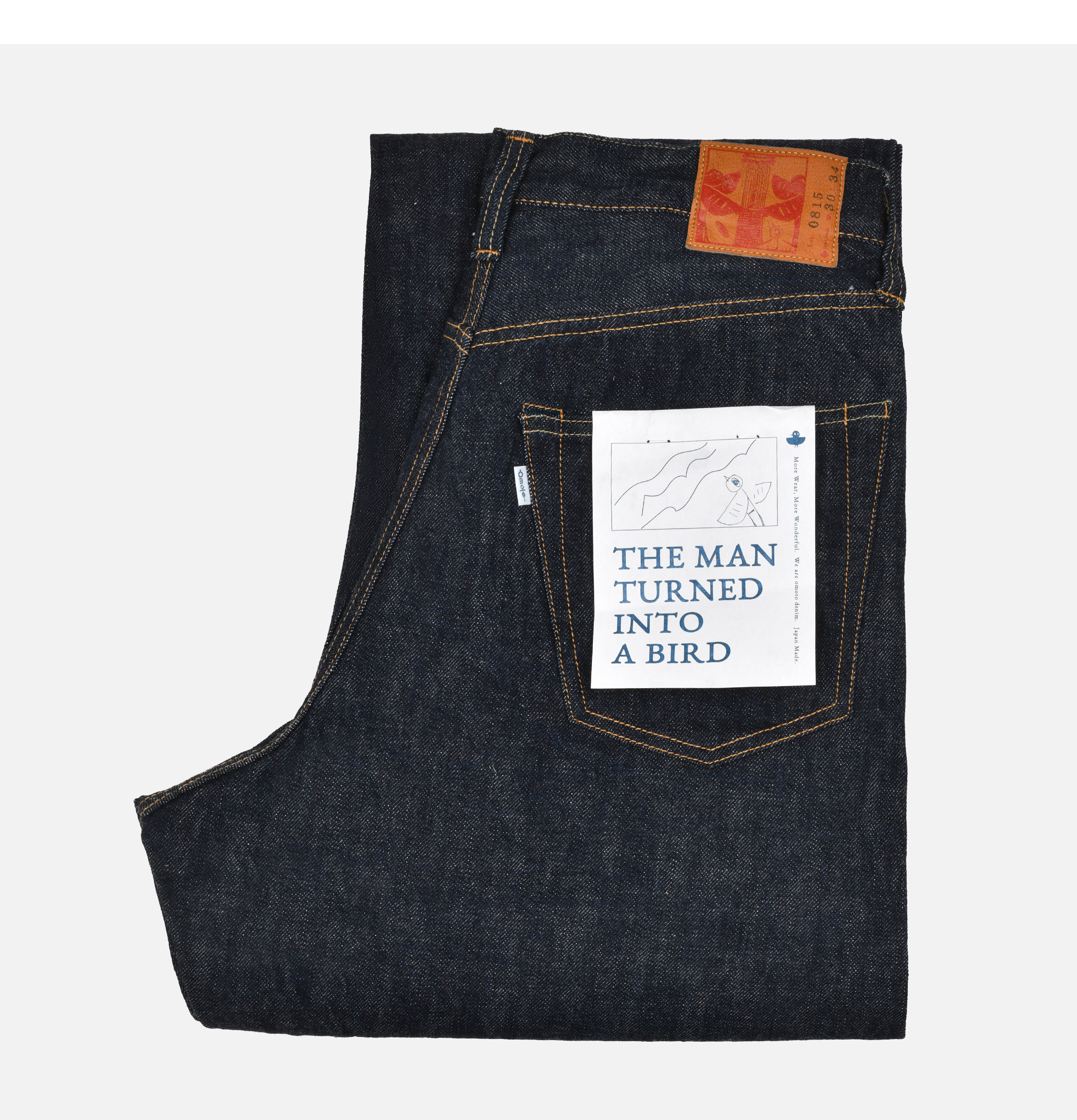 Omoto Denim 815 Wide Fit 13.5oz One-Washed Jeans