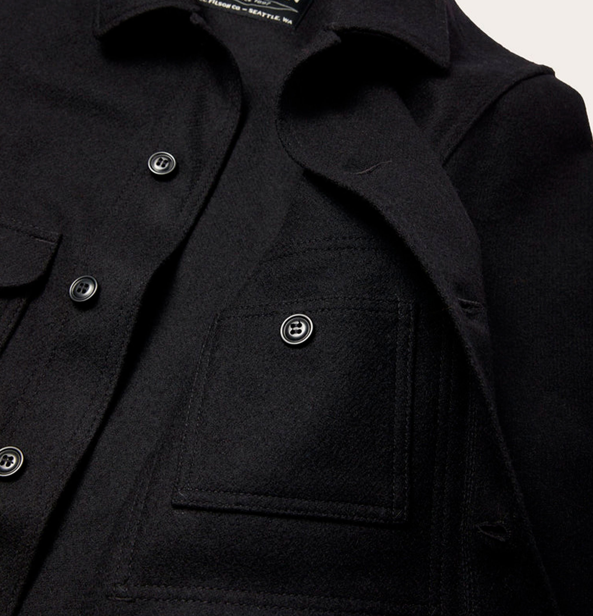 Filson Veste Mackinaw Navy