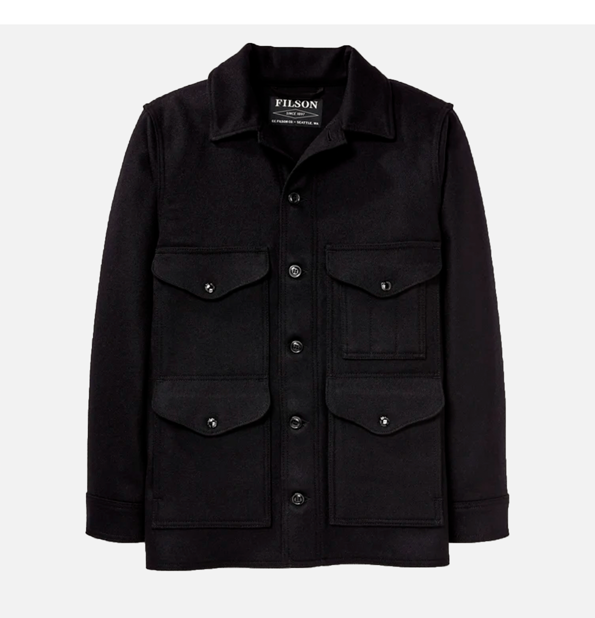 Filson Veste Mackinaw Navy