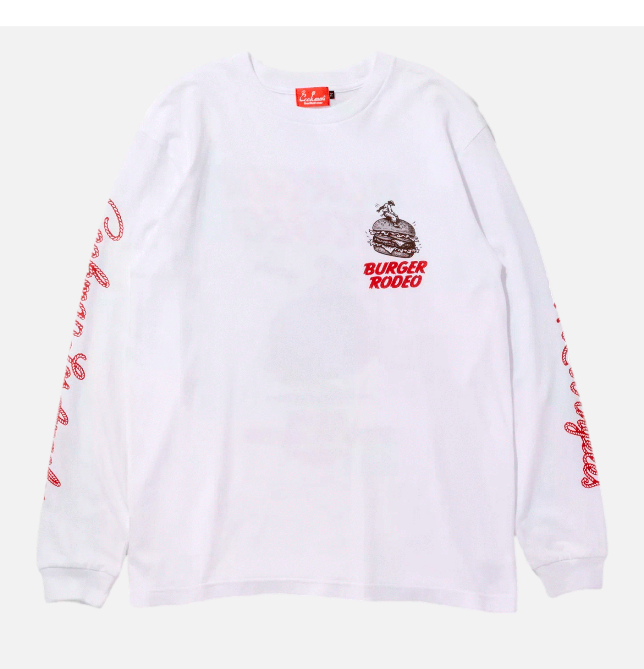 Cookman Sweat Rodeo Blanc