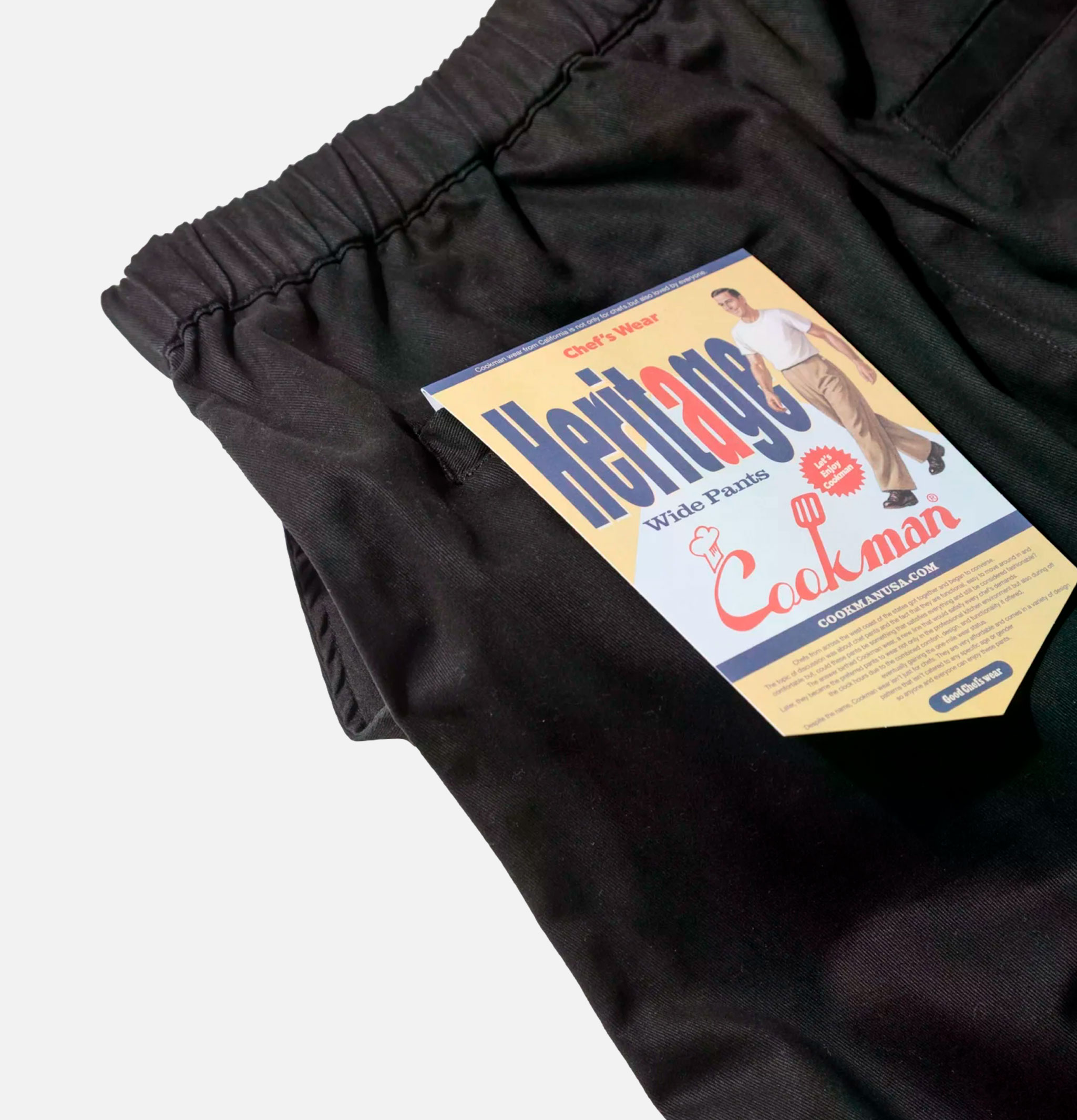 Cookman Heritage Wide Pant Black