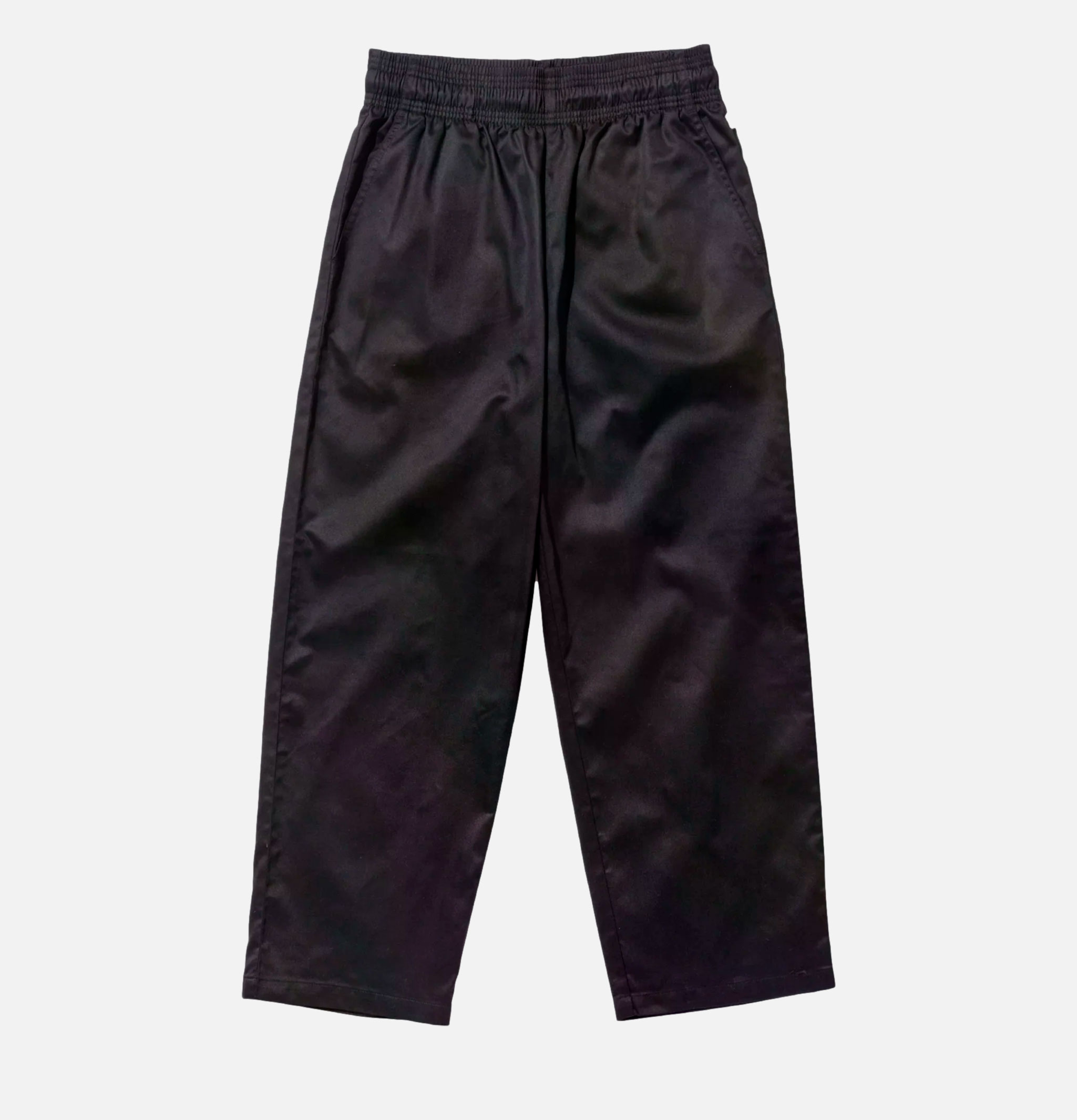 Cookman Chef Pant High Wide Noir