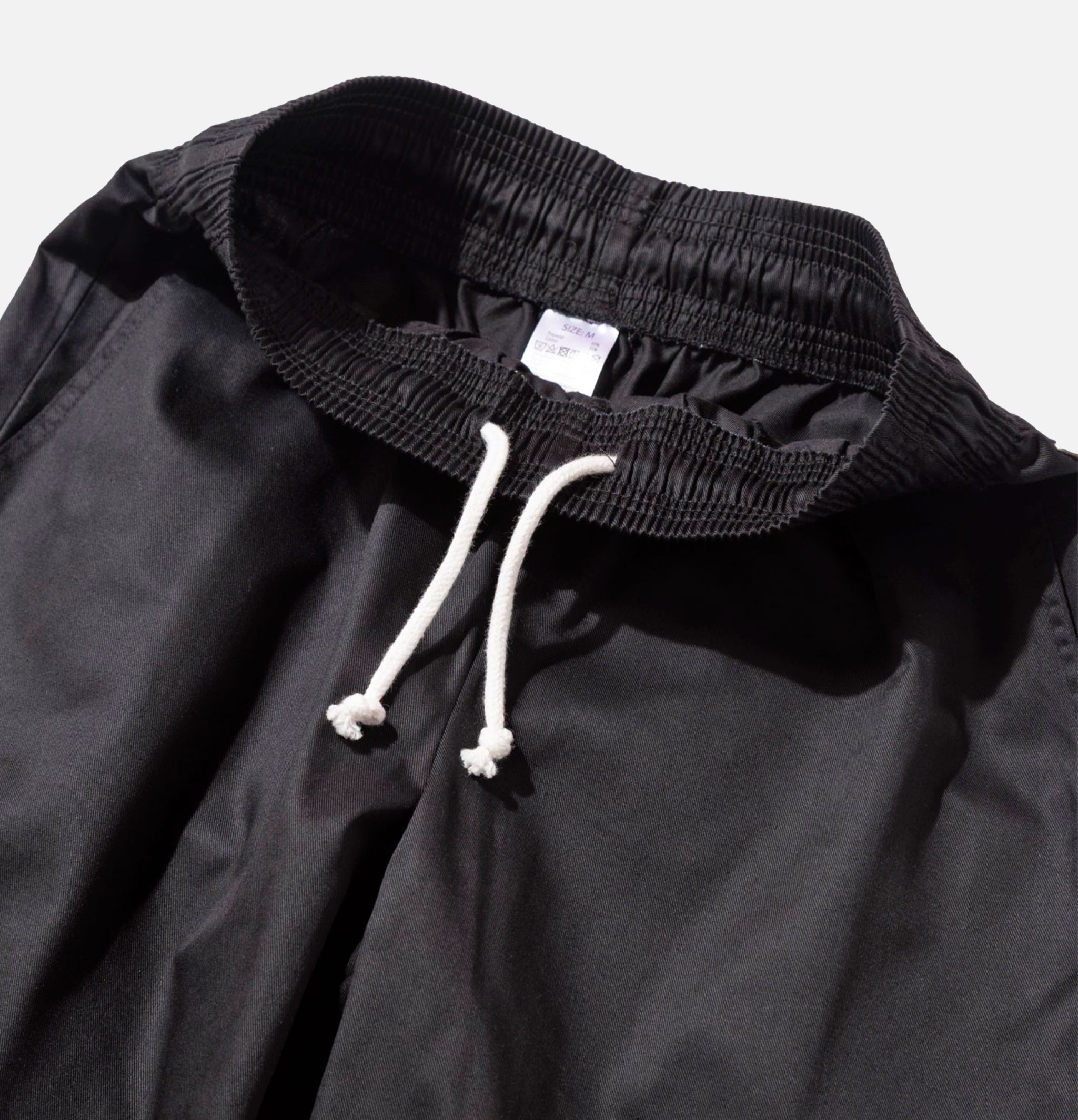 Cookman Chef Pant High Wide Noir