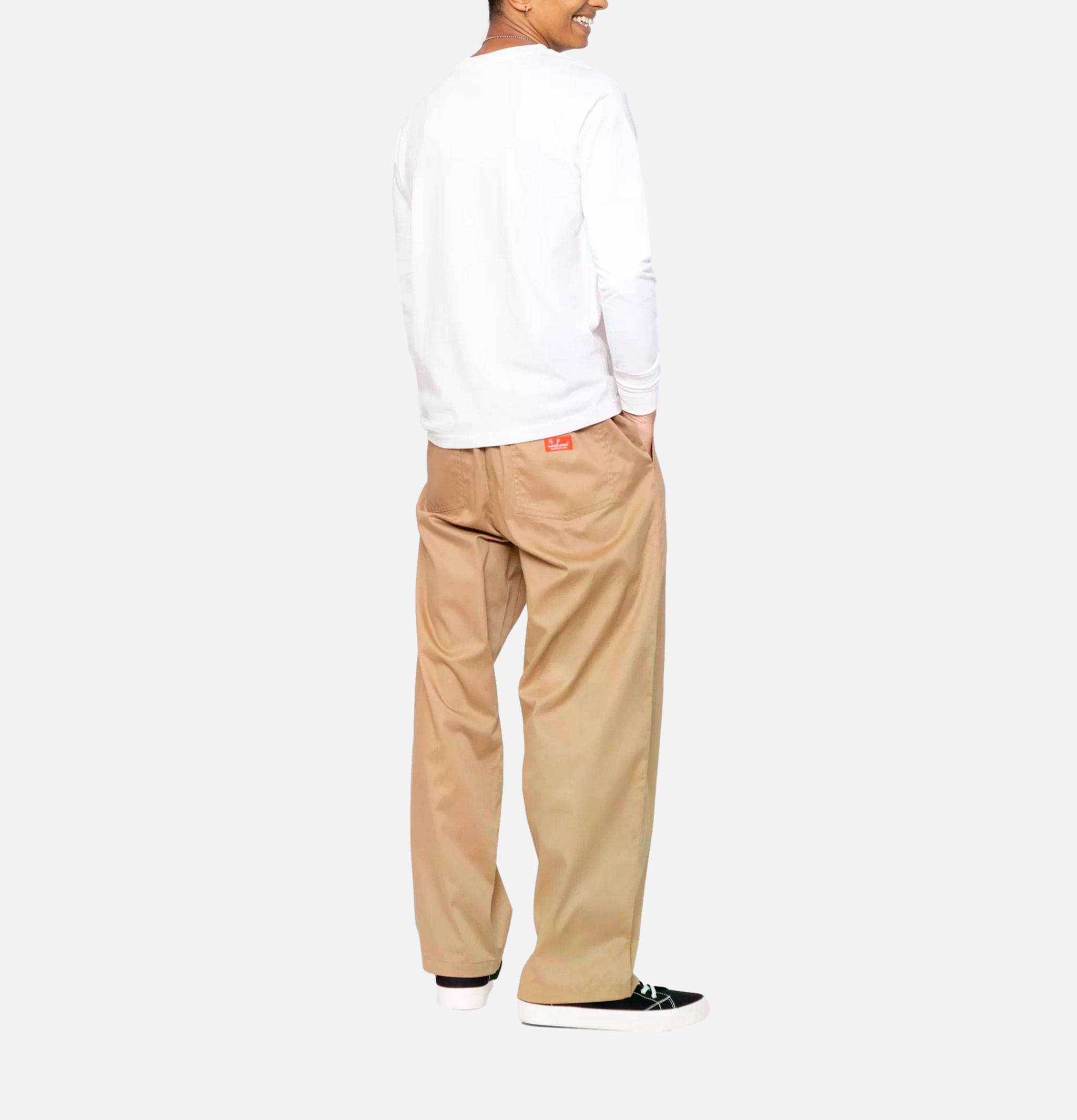 Cookman Chef Pant High Wide Peanuts