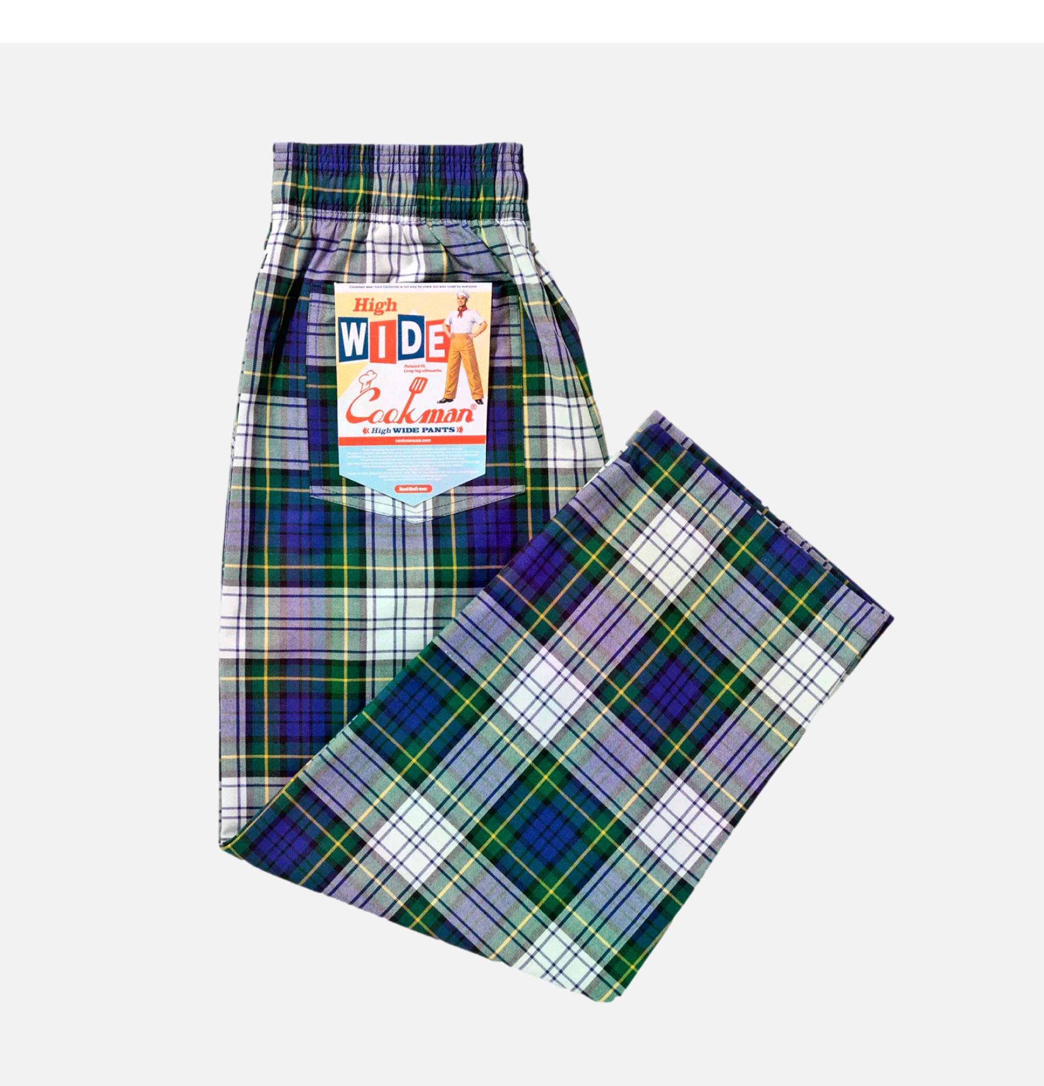 Cookman Pant High Wide Dress Gordon