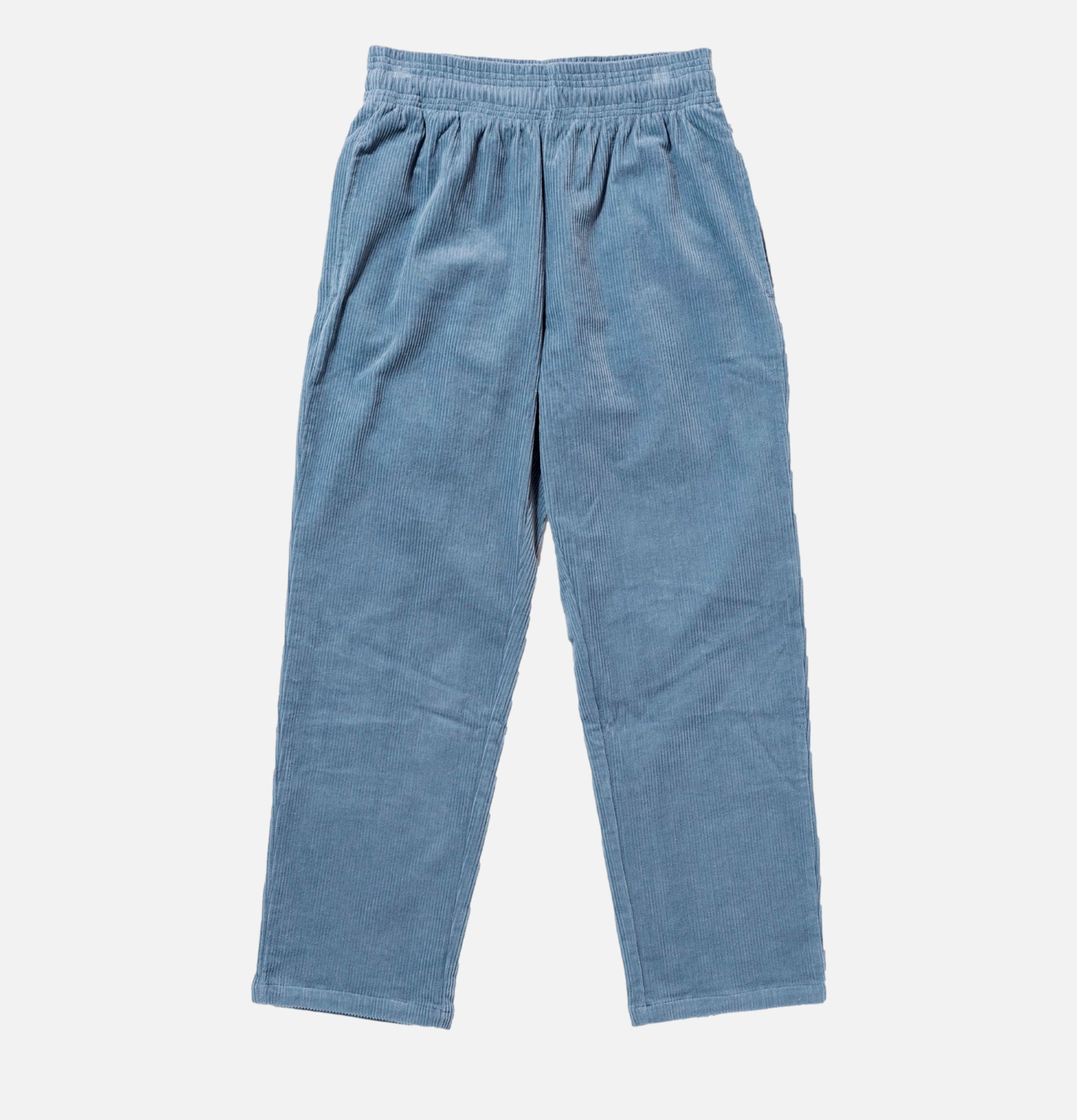 Cookman Semiwide Velours Côtelé Bleu Gris