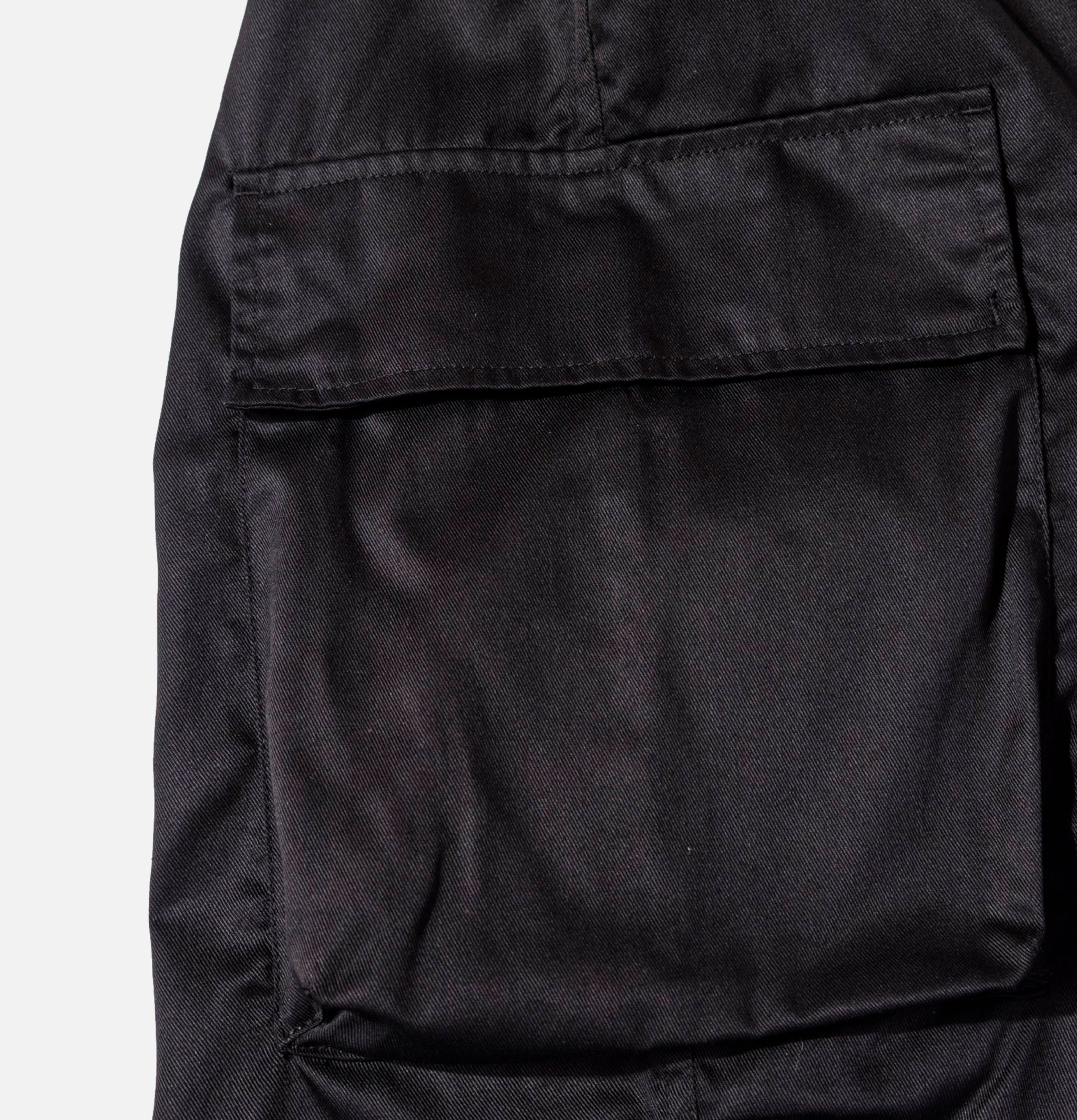 Cookman Pantalon Cargo Tactique Noir