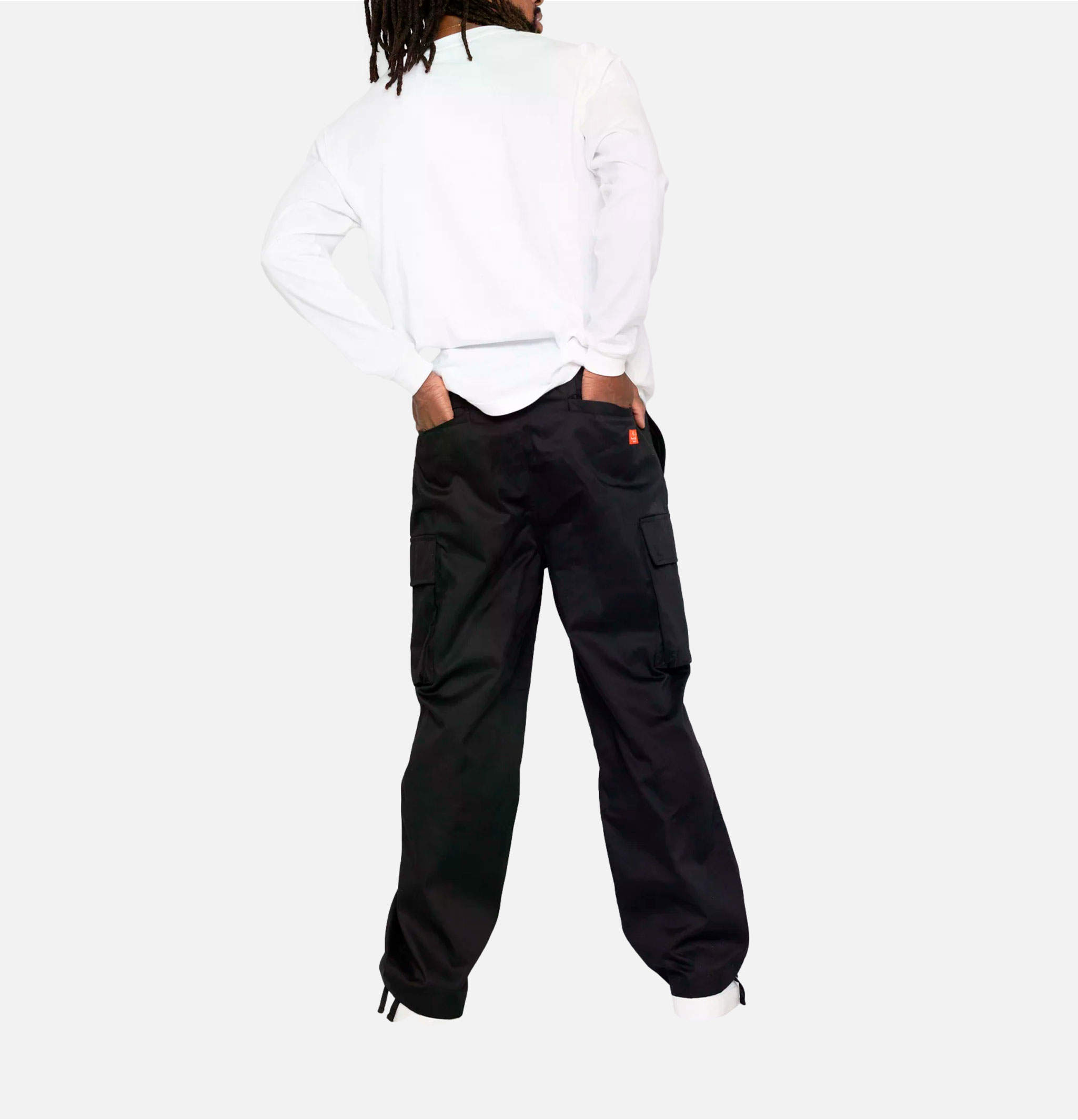 Cookman Pantalon Cargo Tactique Noir