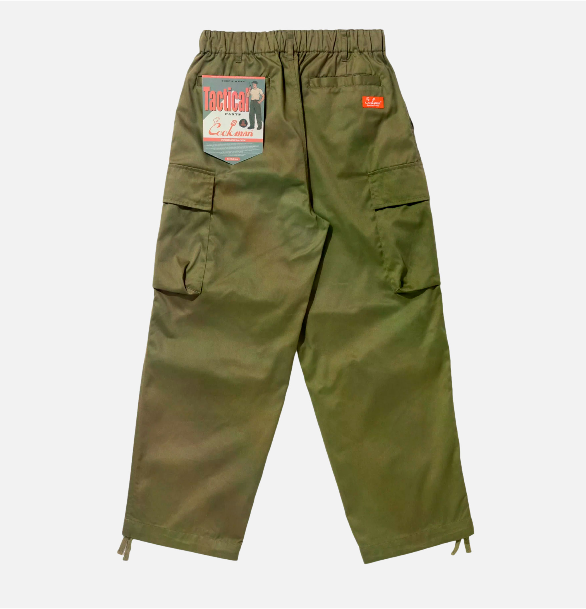 Cookman Pantalon Cargo Olive
