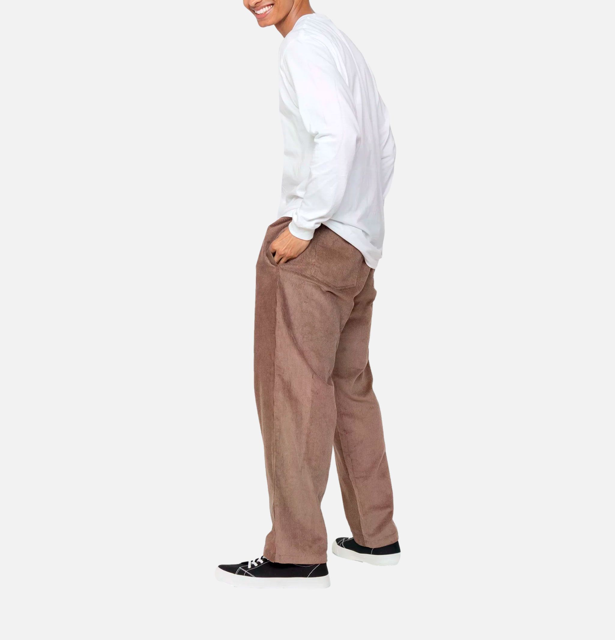 Cookman Semiwide Corduroy Brown