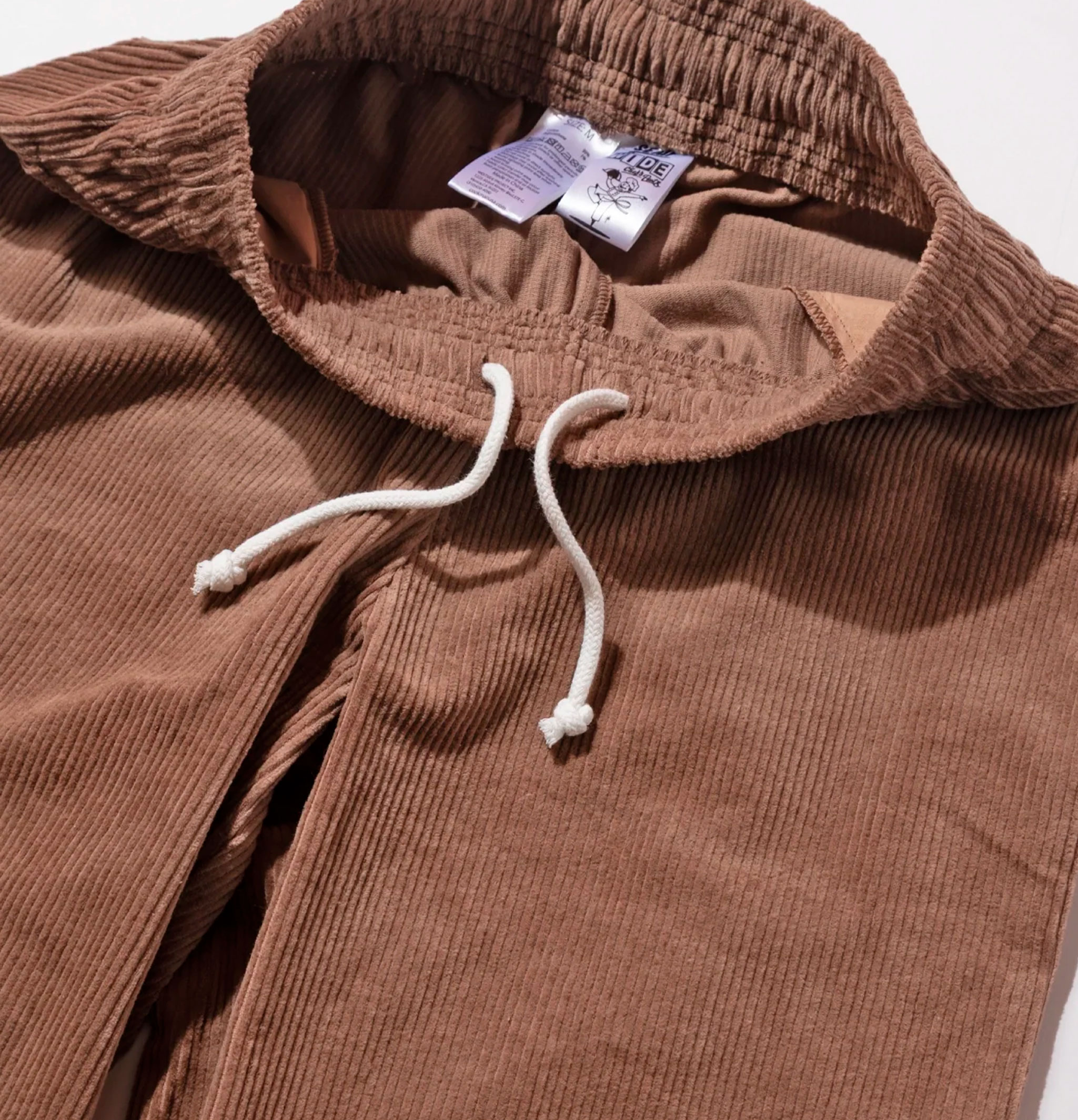 Cookman Semiwide Velours Côtelé Marron
