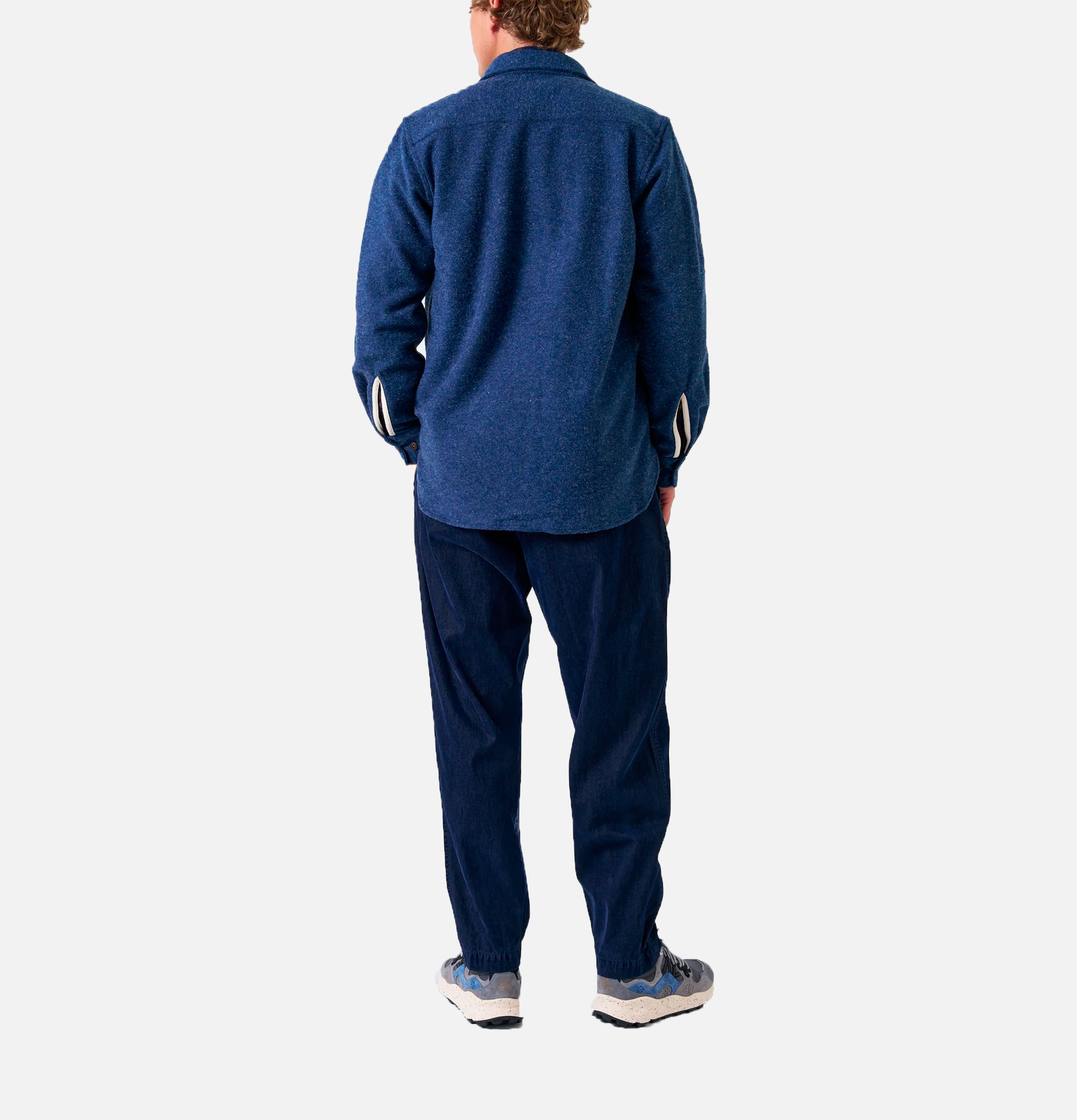 Universal Works Chemise Work Dam Marl Navy