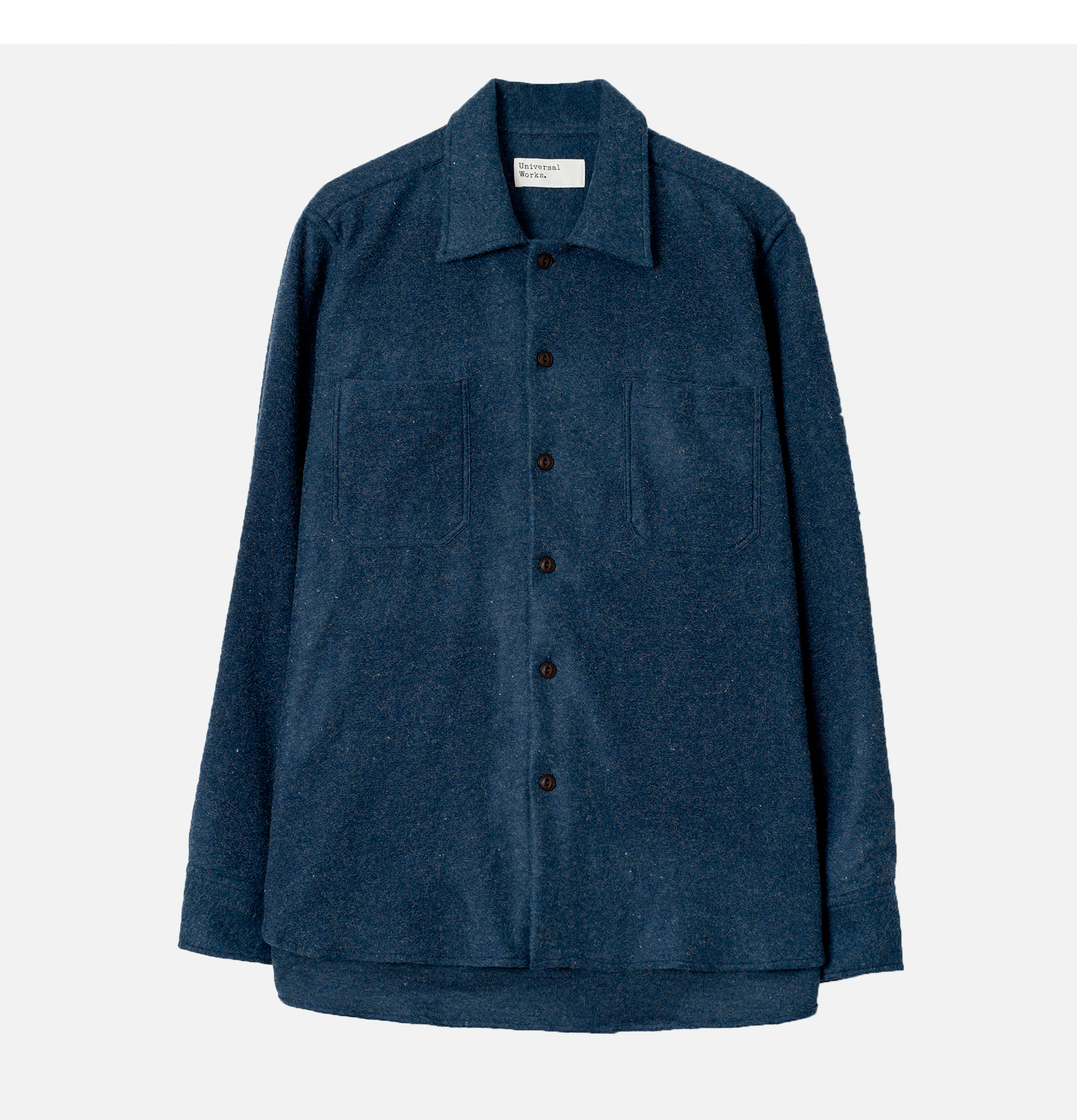 Universal Works Chemise Work Dam Marl Navy