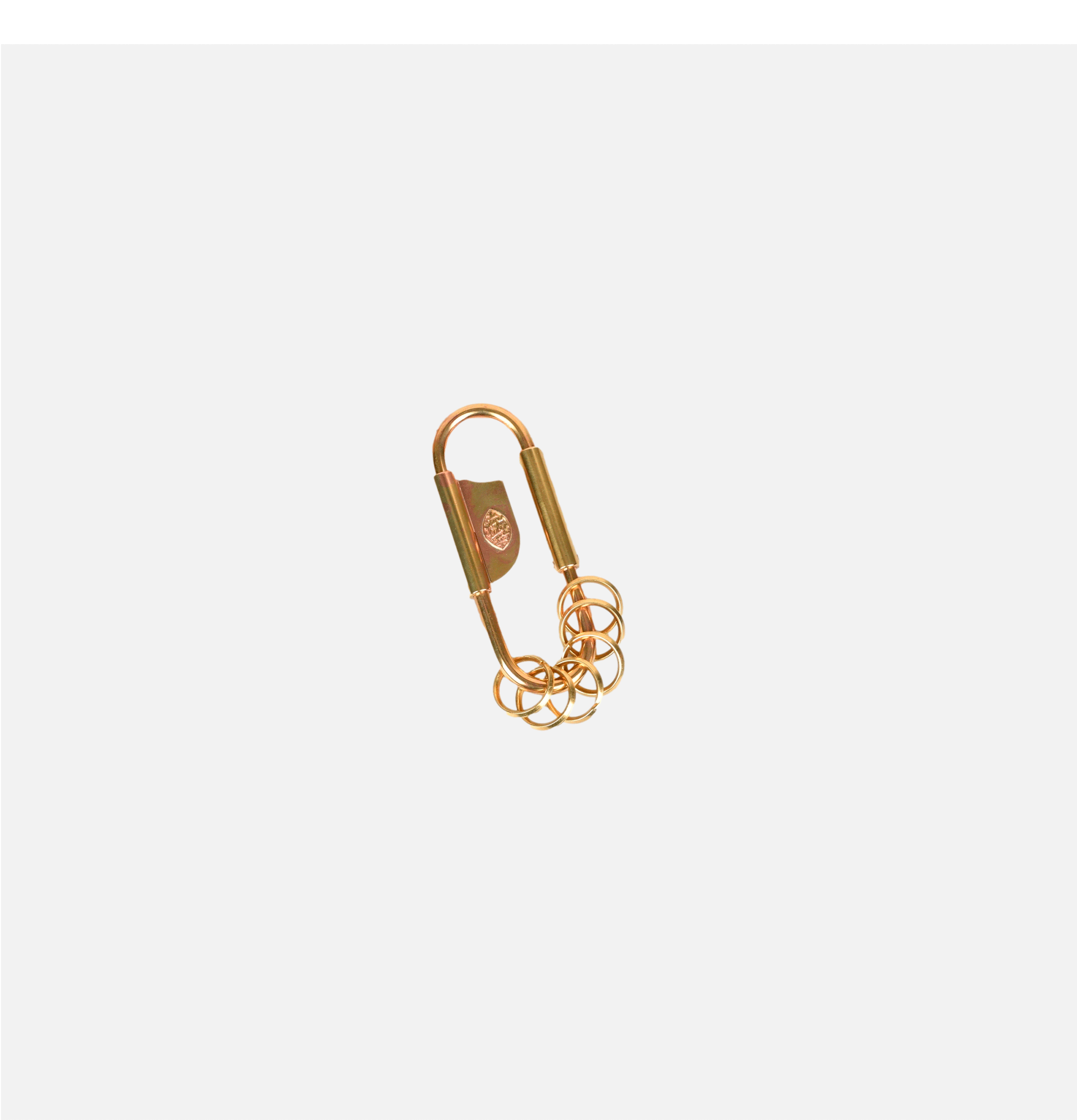 Superior Labor Rifle Key Holder Brass
