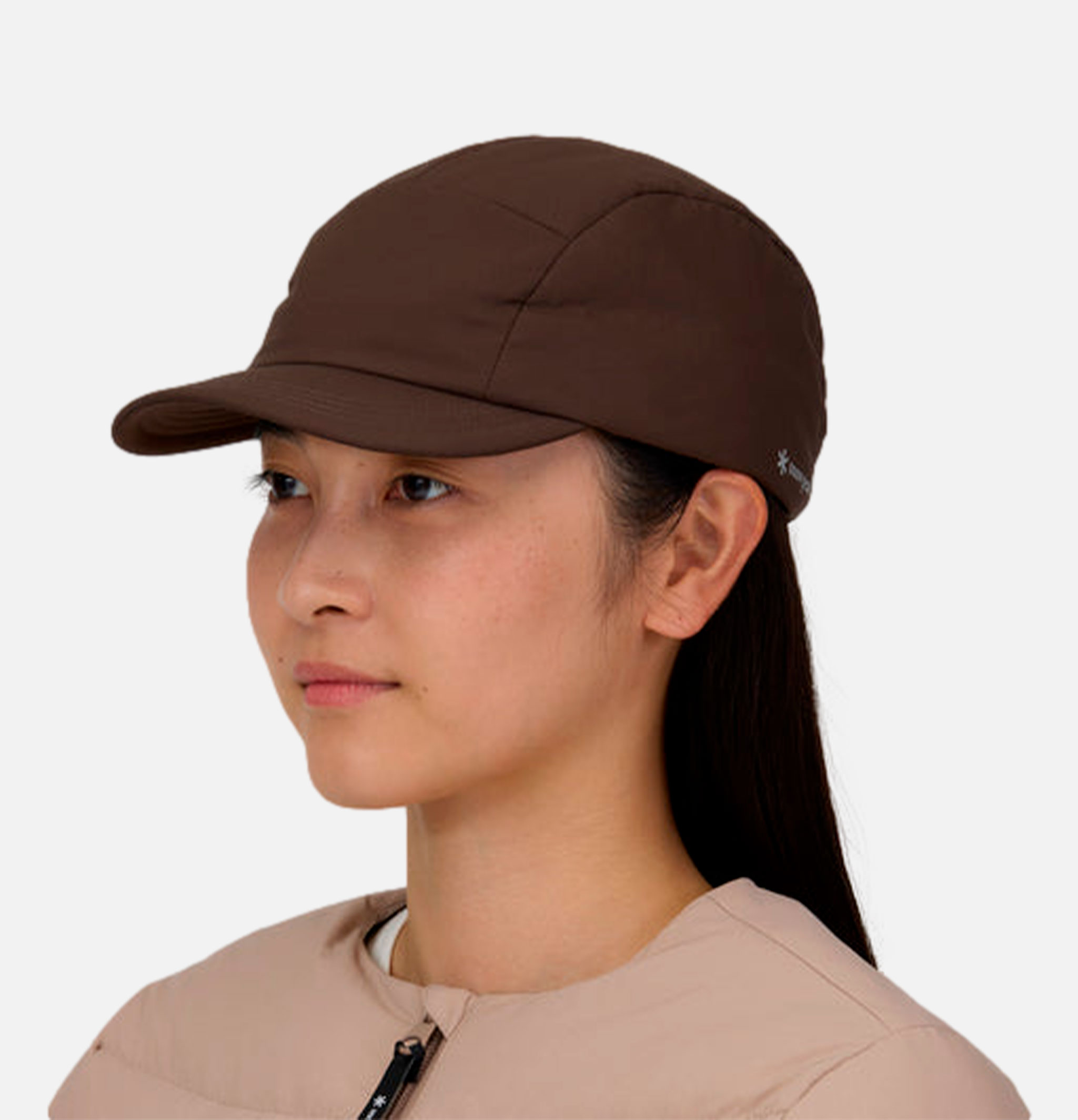 Snow Peak Casquette Isolante Souple Marron Foncé