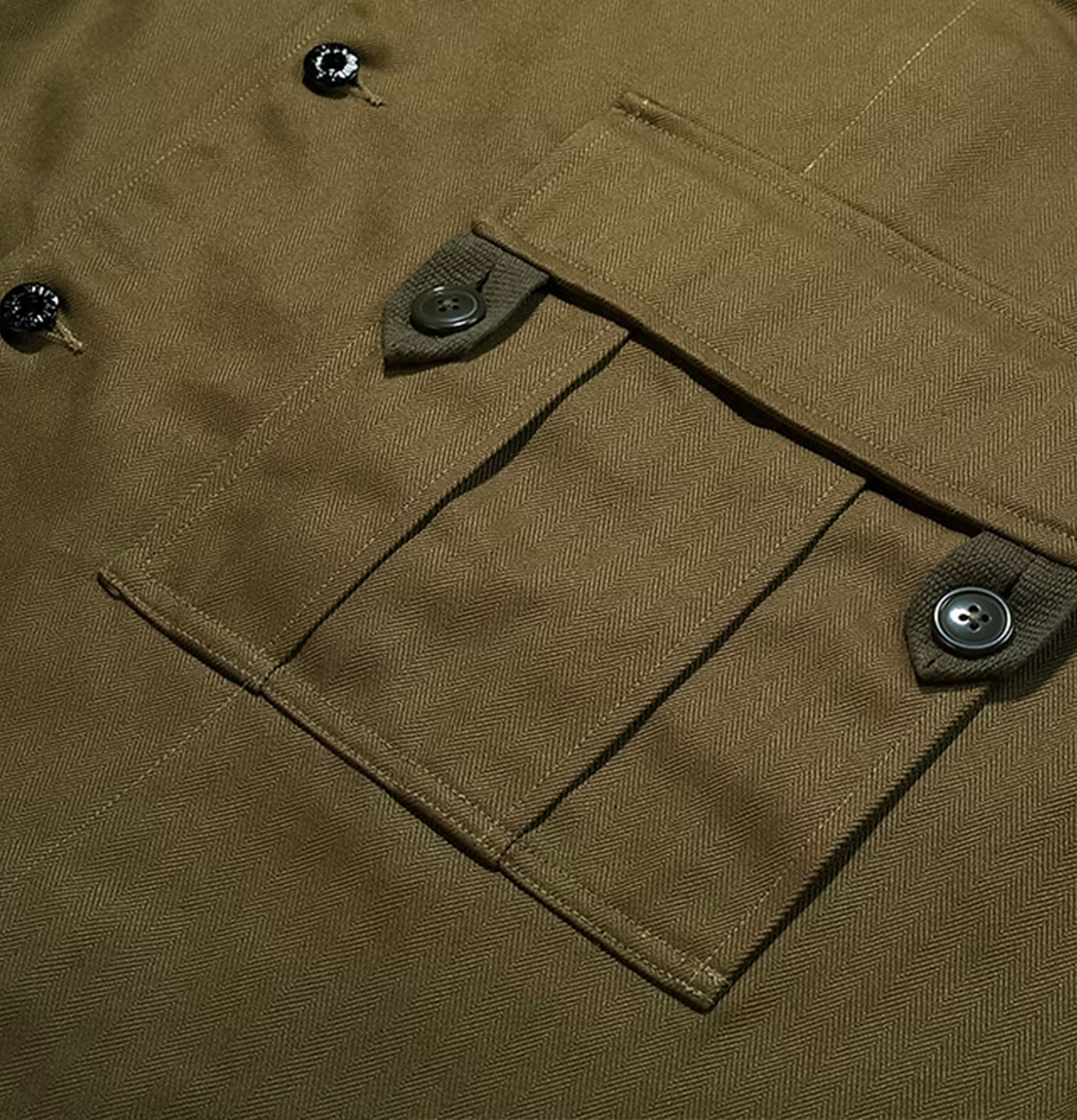 Standard Types Swedish HBT Olive Jacket
