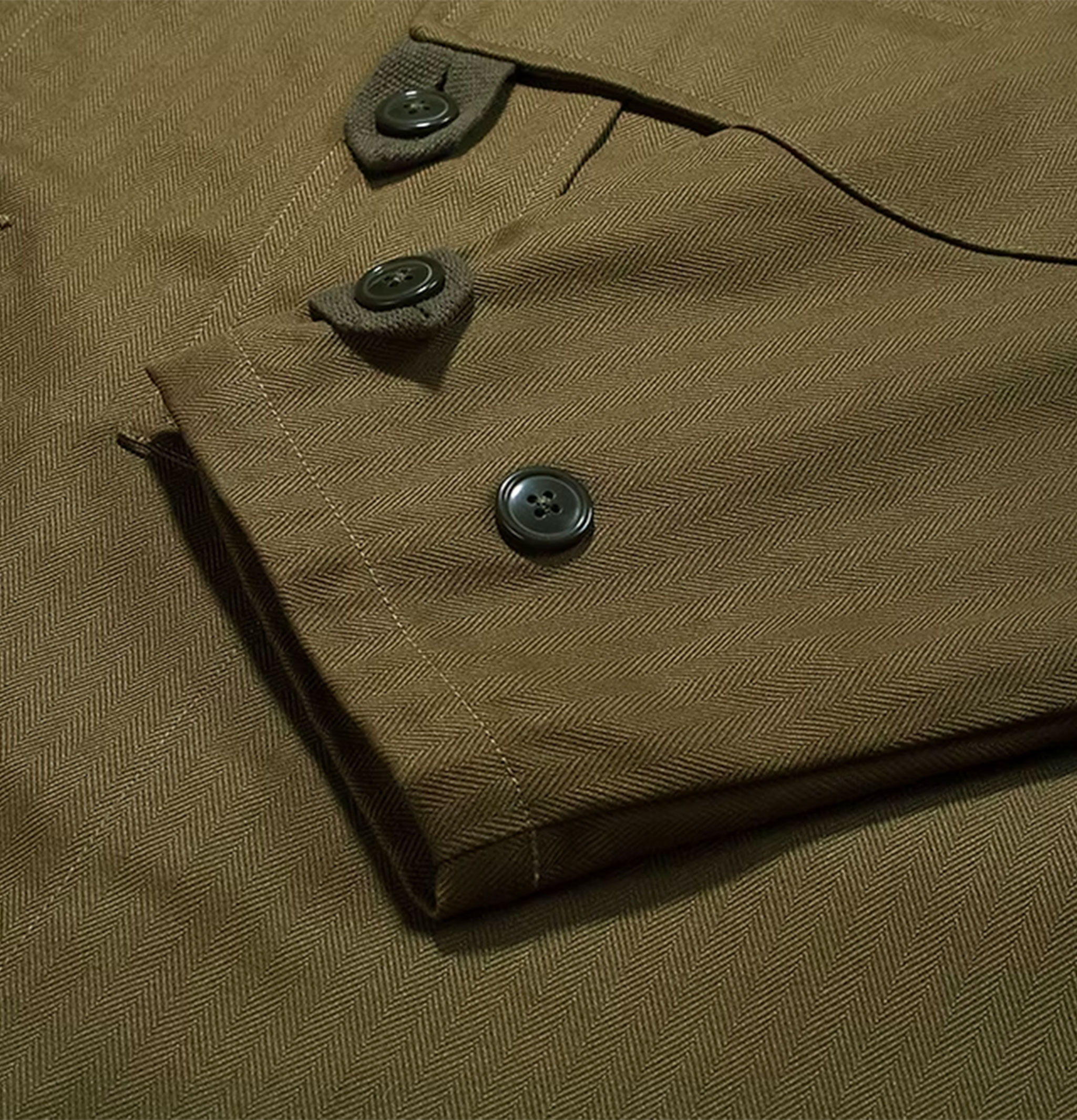 Standard Types Swedish HBT Olive Jacket
