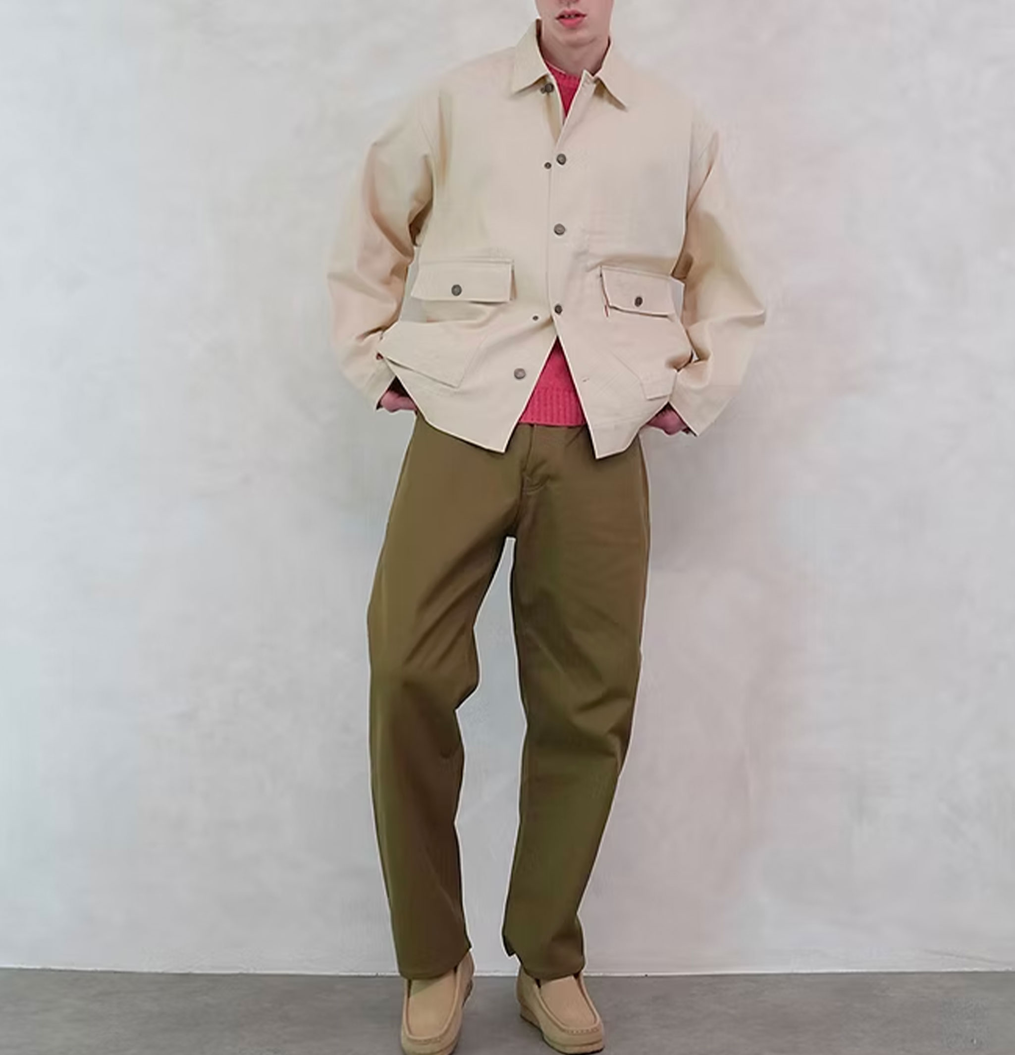 Standard Types Marine Beige Jacket