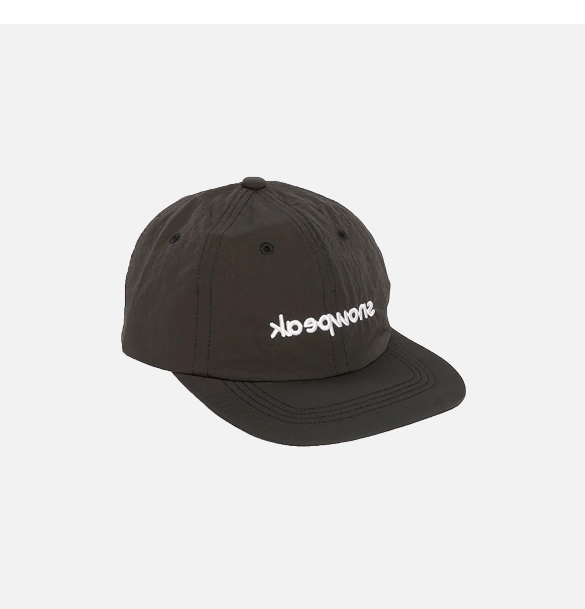 Snow Peak Casquette Logo Design Noire
